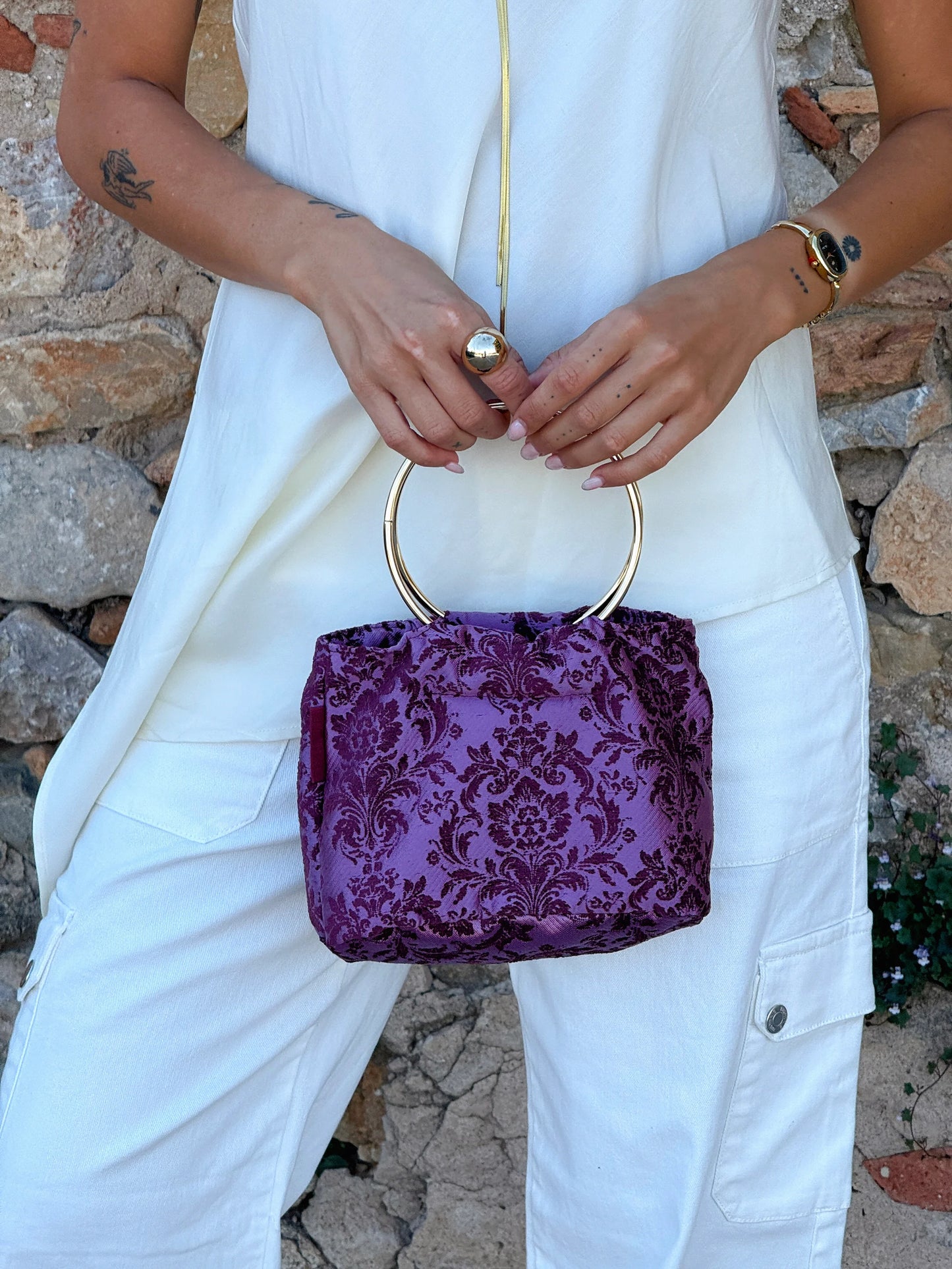 Handtas Ring Event Collection VIOLET