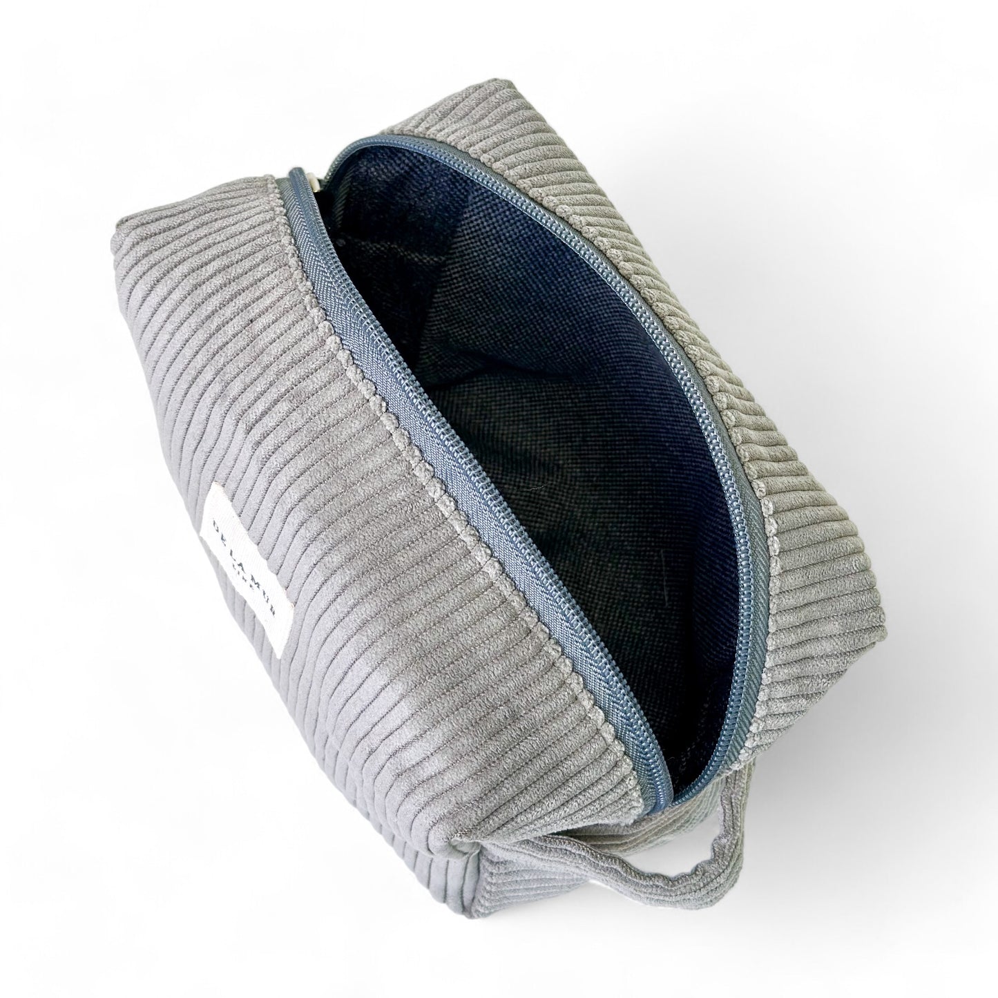 Beauty Bag Medium Rib ASH