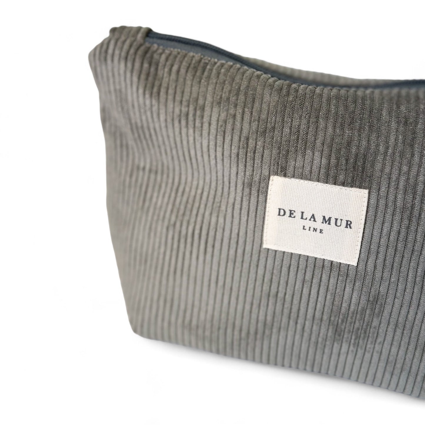 Beauty Bag groot Rib ASH