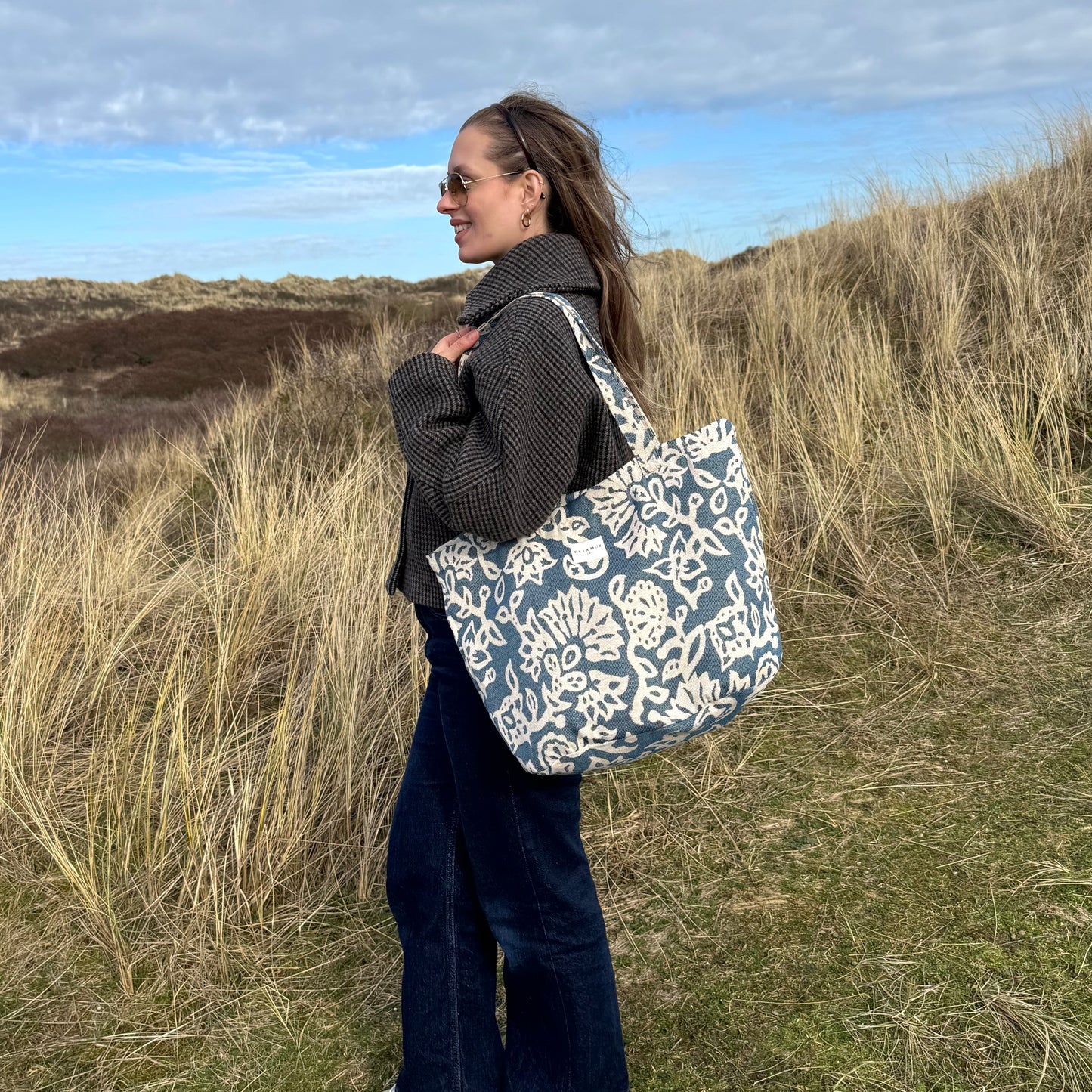 Grote Shopper met rits AKAY