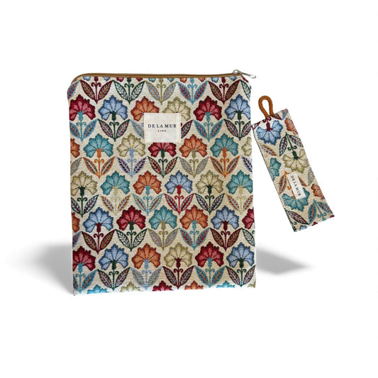 Boekcover met Boekenlegger FLORA