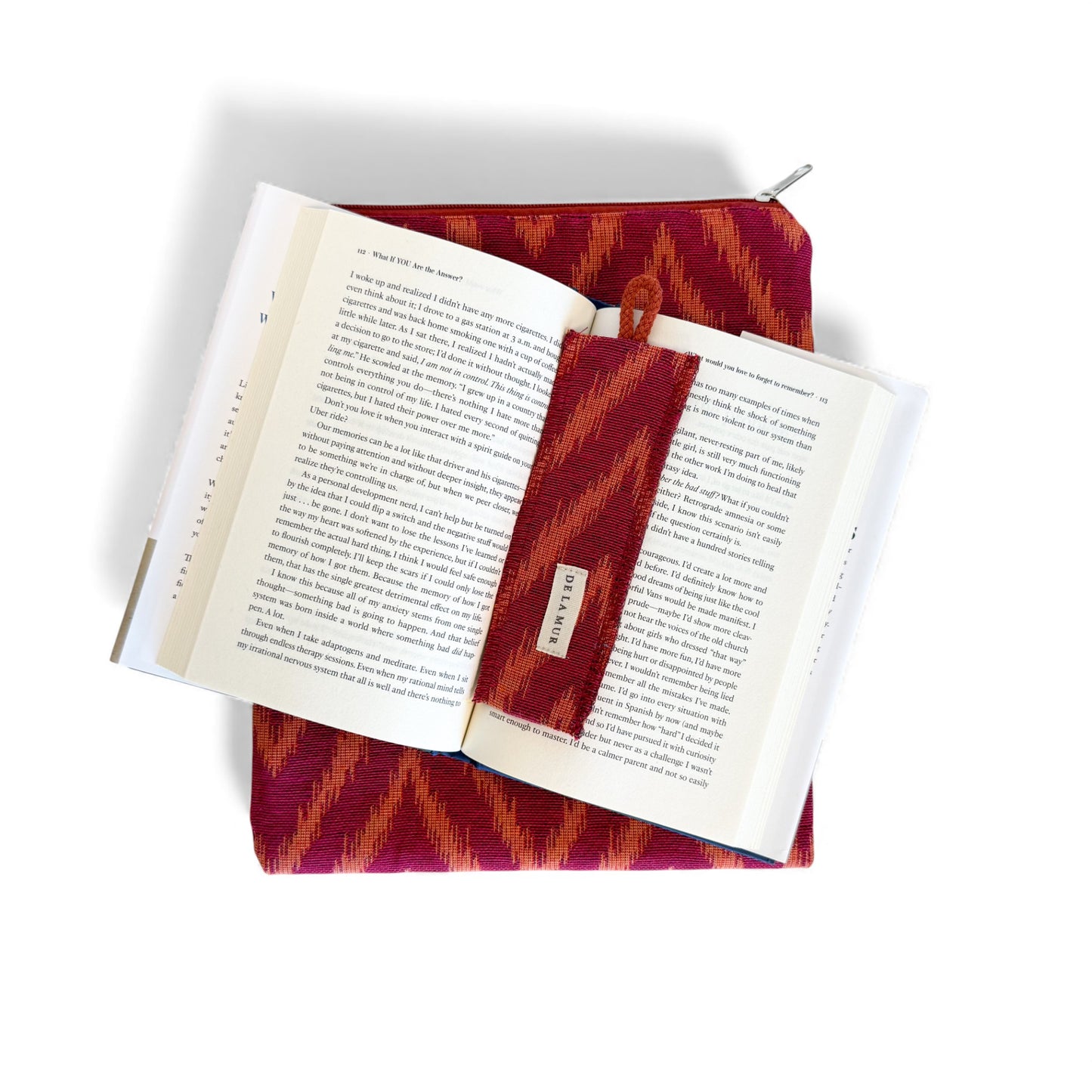 Boekcover met Boekenlegger FUEGO