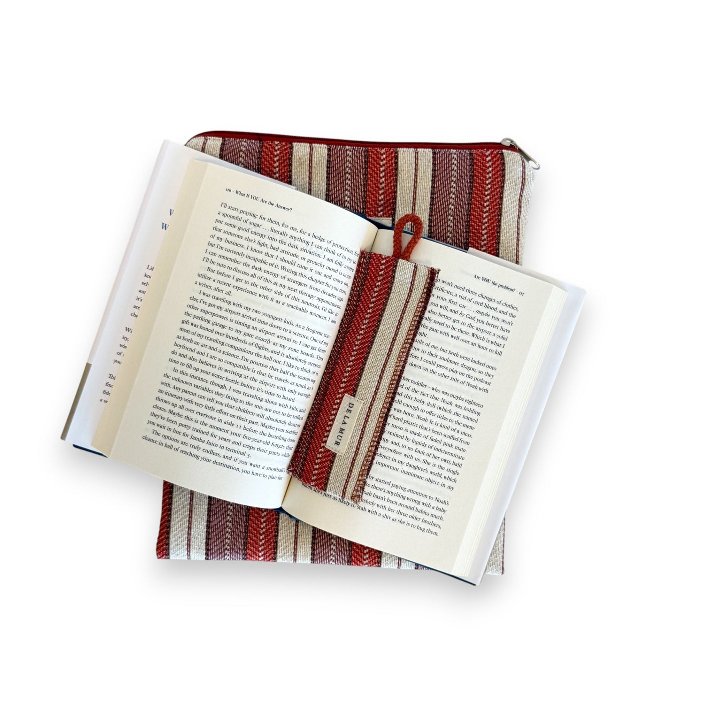 Boekcover met Boekenlegger MAKE