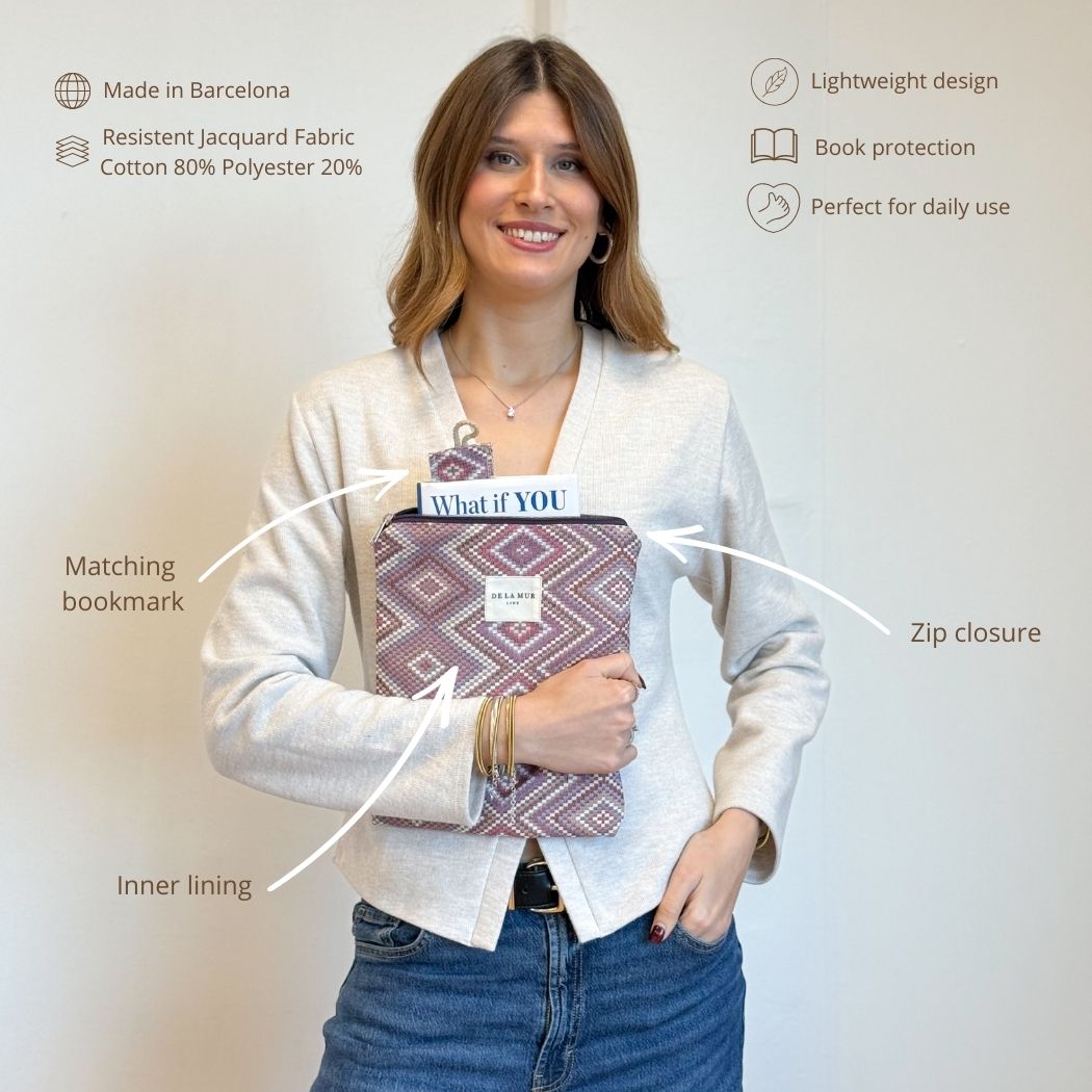 Boekcover met Boekenlegger NANA