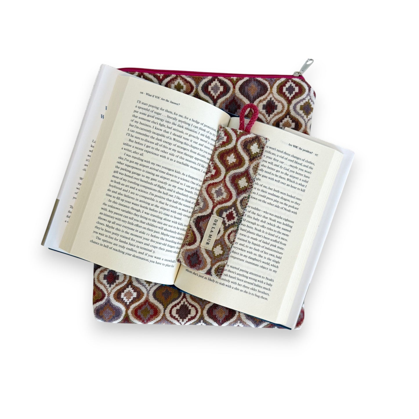 Boekcover met Boekenlegger ONDA