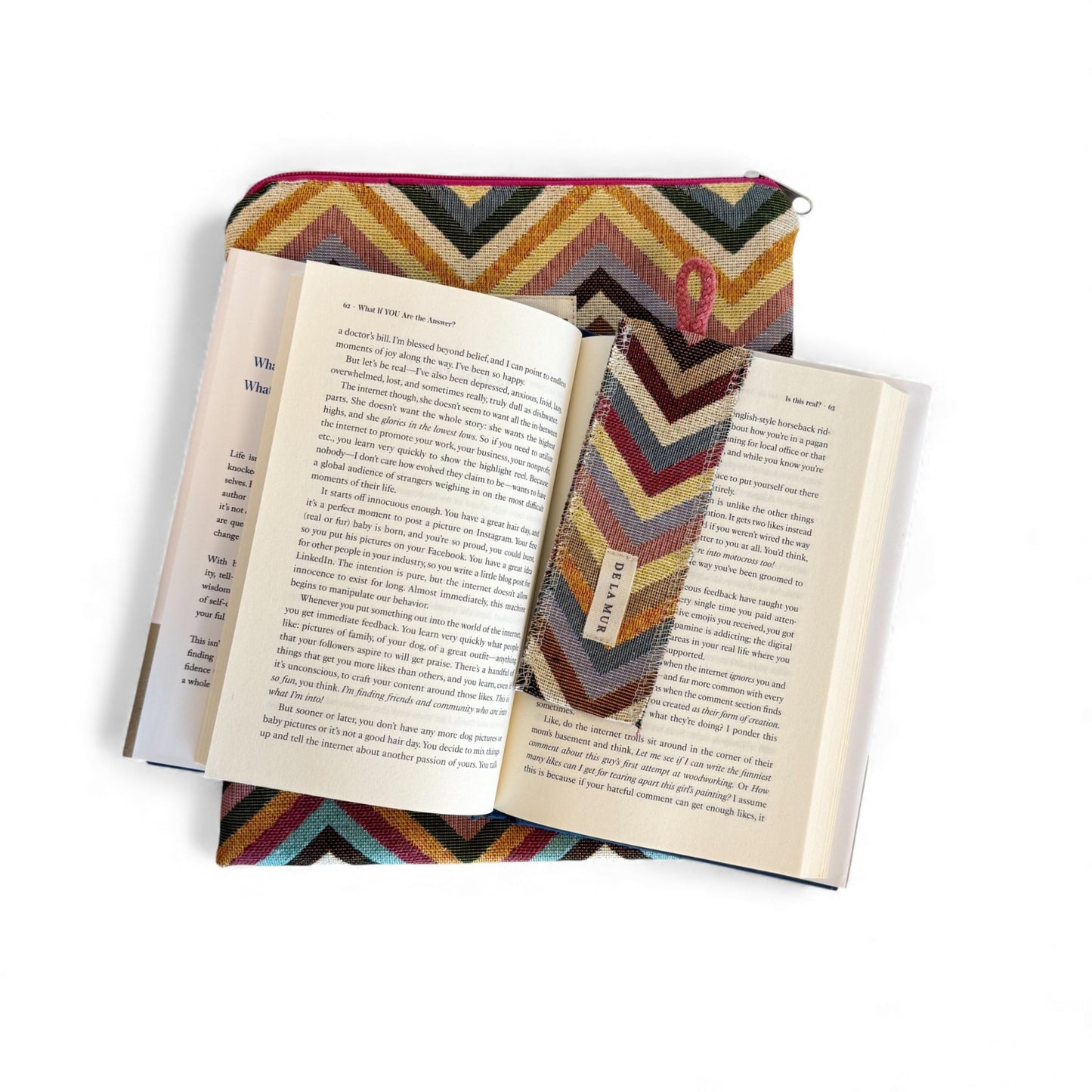 Boekcover met Boekenlegger ZAGA