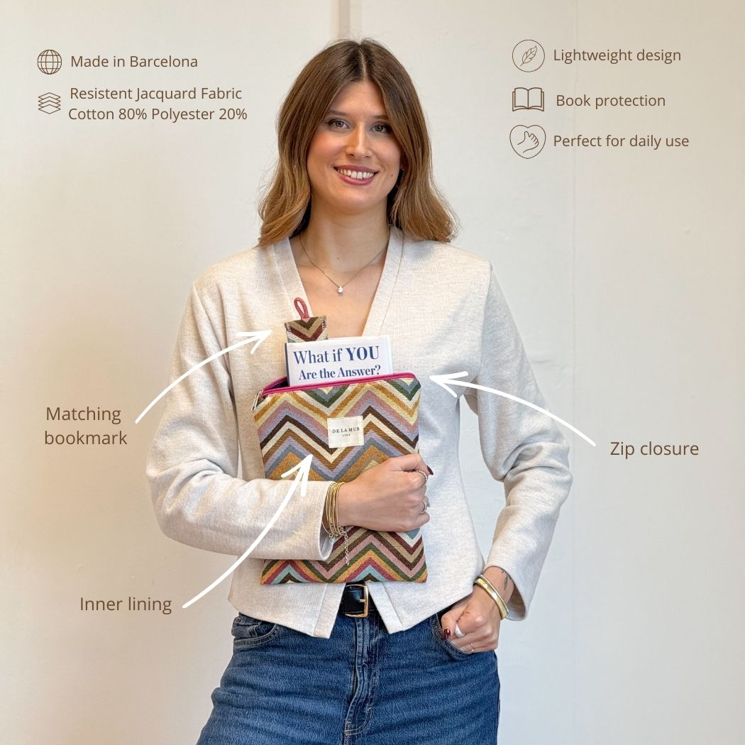 Boekcover met Boekenlegger ZAGA