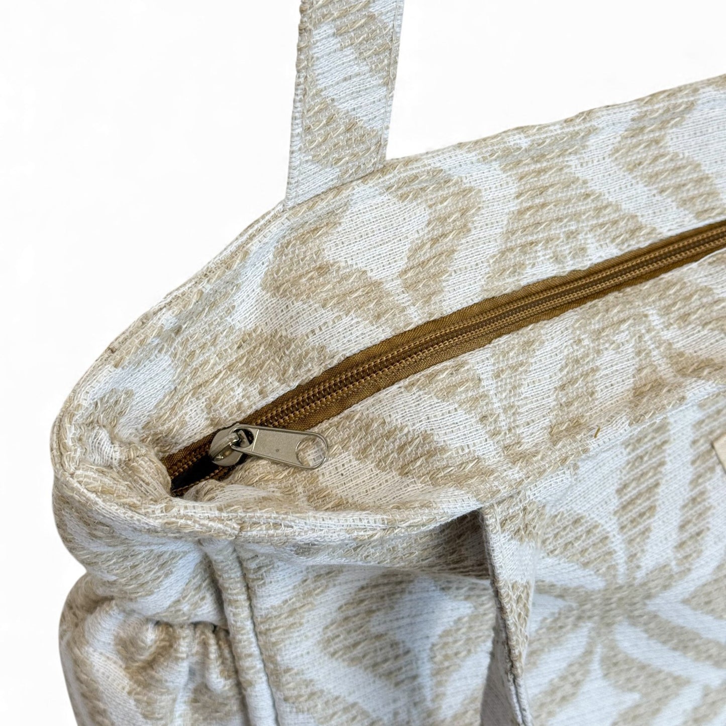 Rechthoekige Shopper met rits Campo