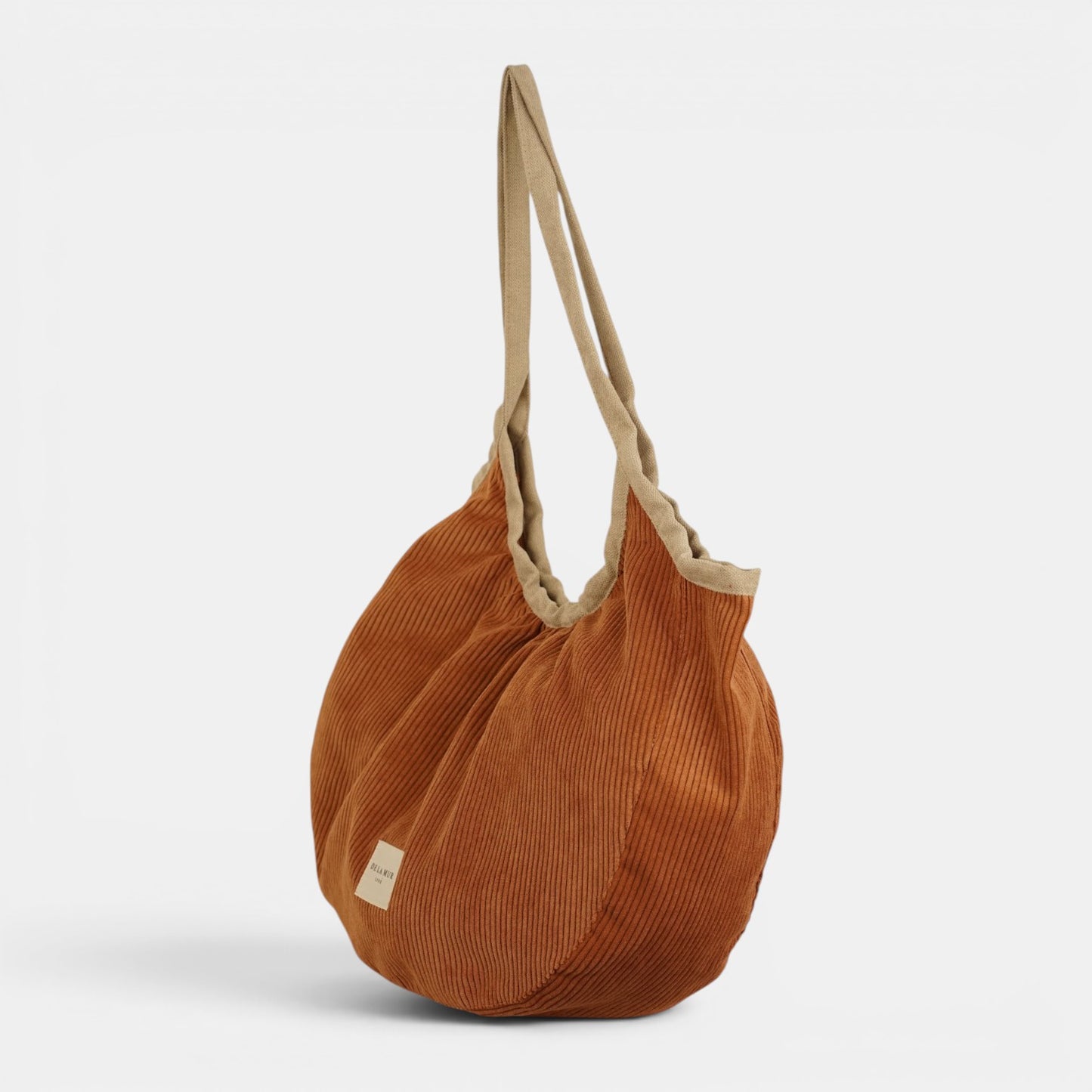 Ronde shopper met rits BARRO
