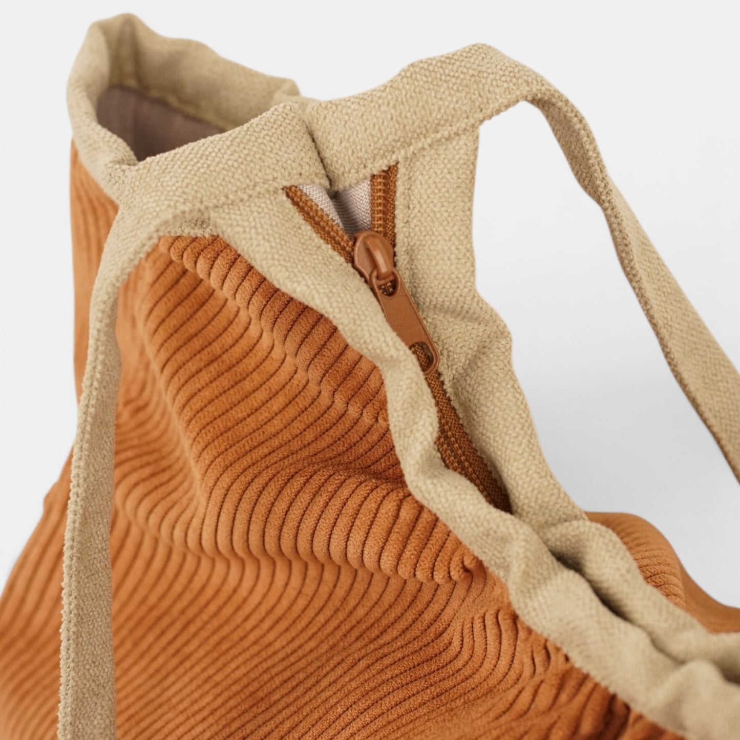 Ronde shopper met rits BARRO