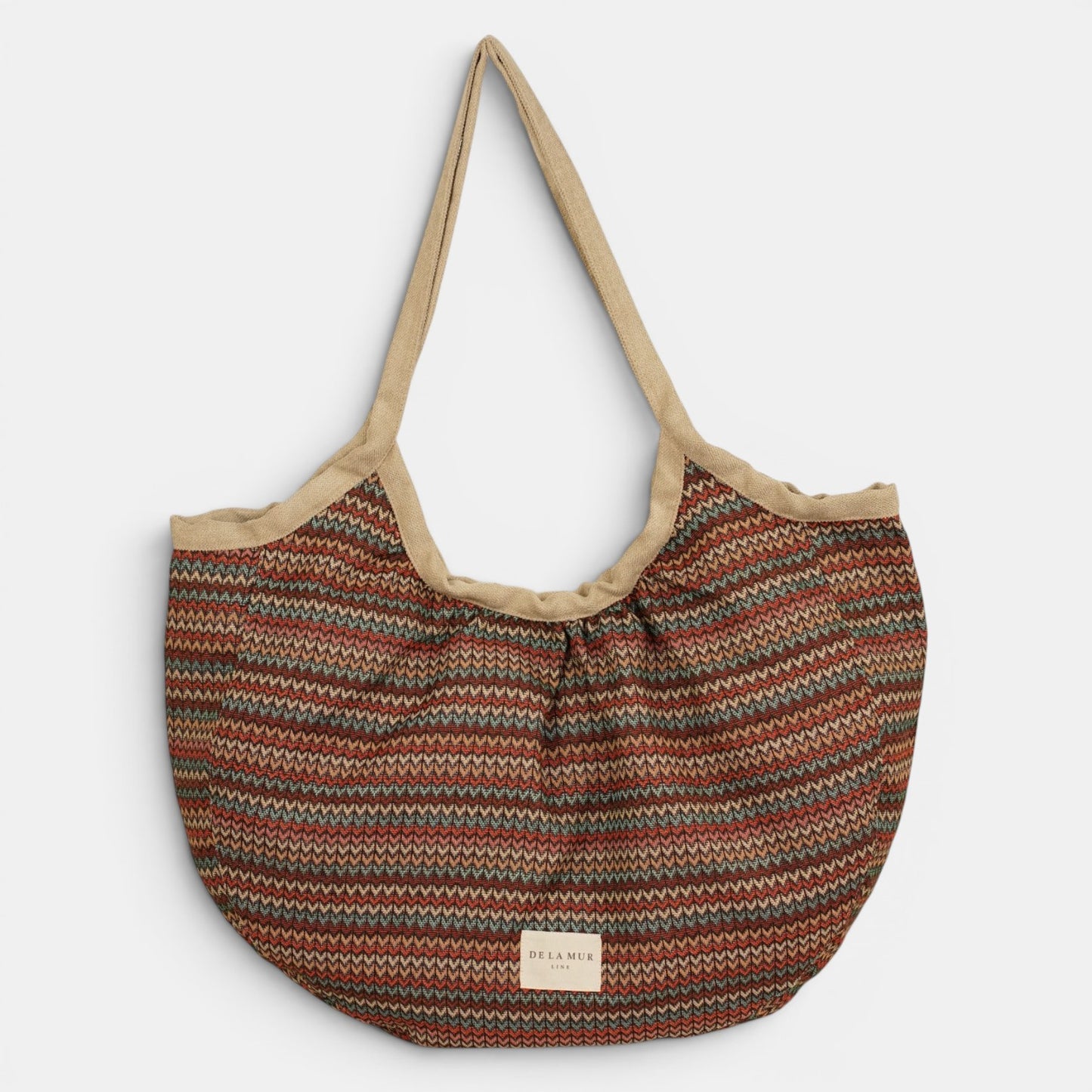 Ronde shopper met rits FRON