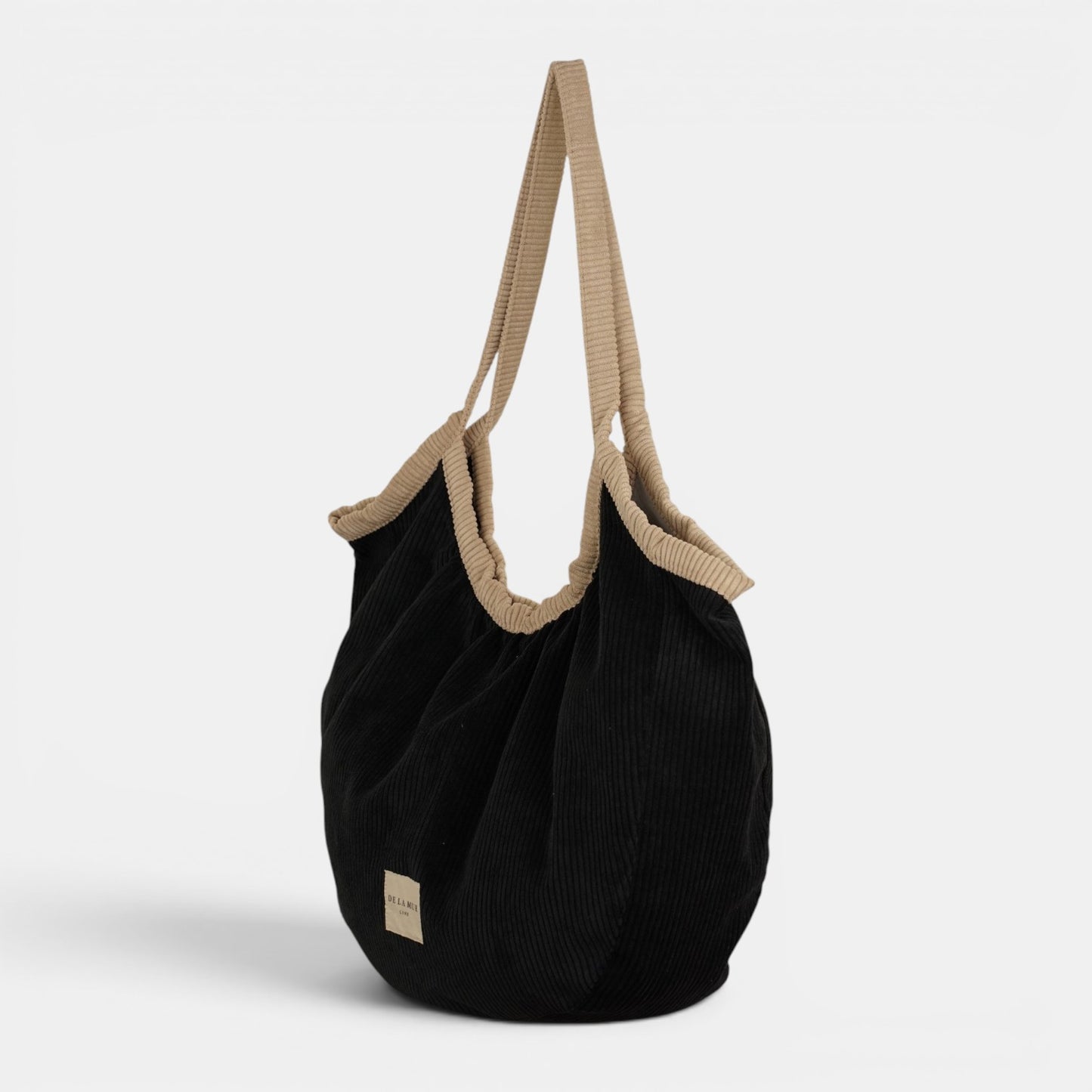 Ronde shopper met rits NIT