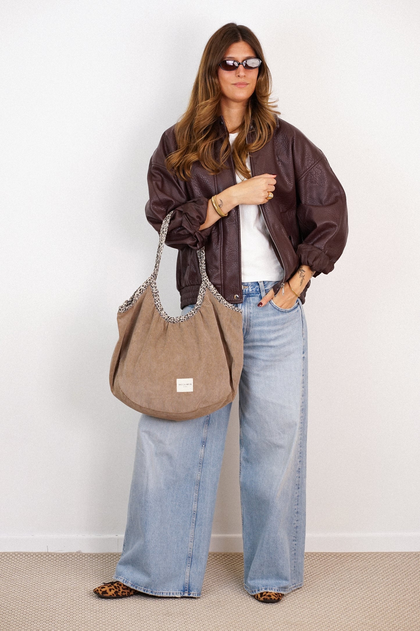 Ronde shopper met rits TOAST