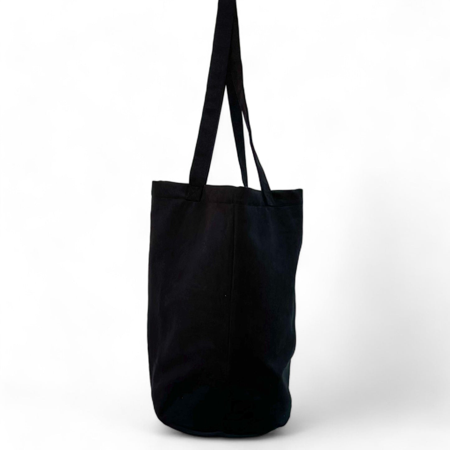 Mom Bag Shopper velvet zwart