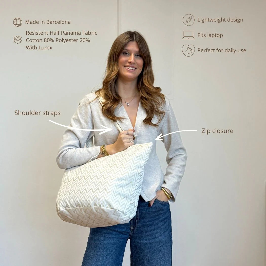 Grote Shopper met rits ASTRO