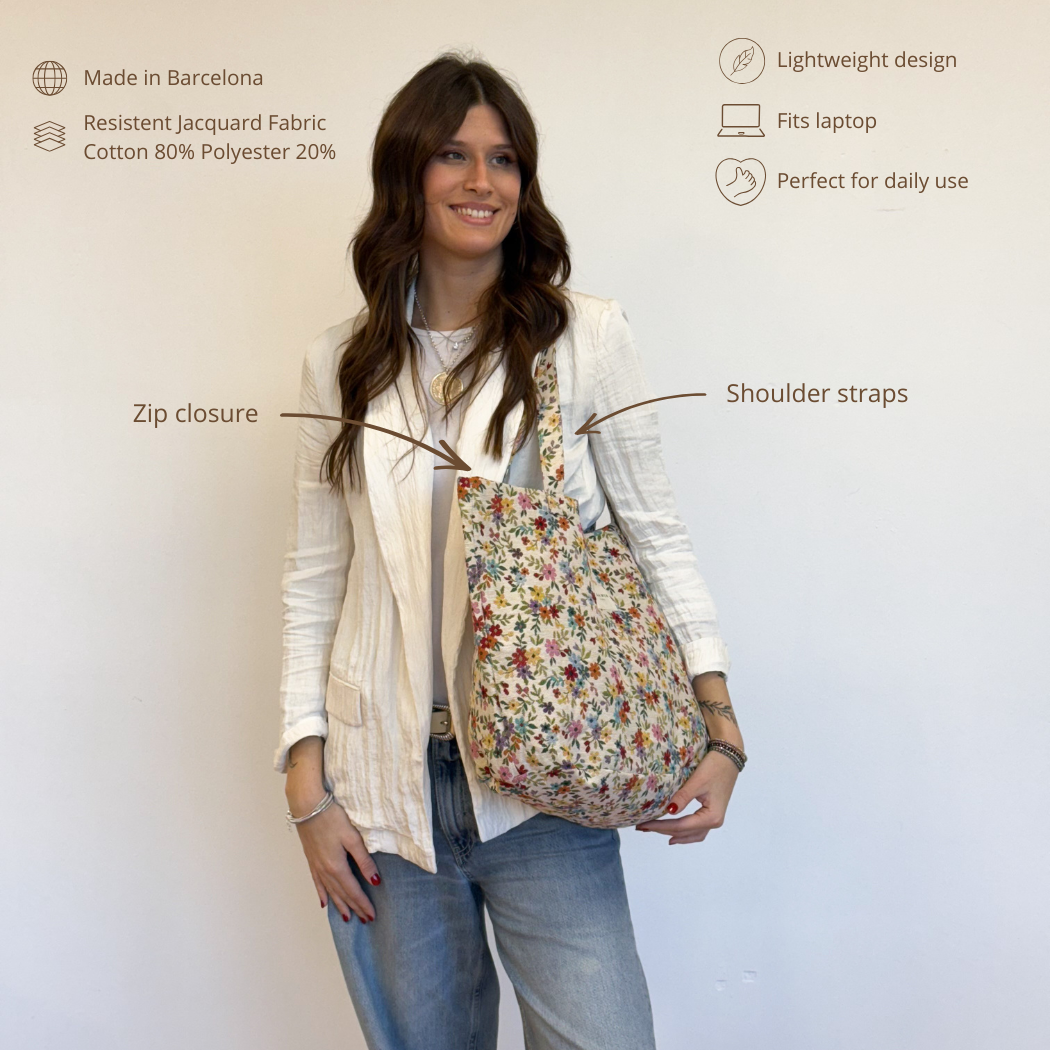 Grote Shopper met rits BLUM