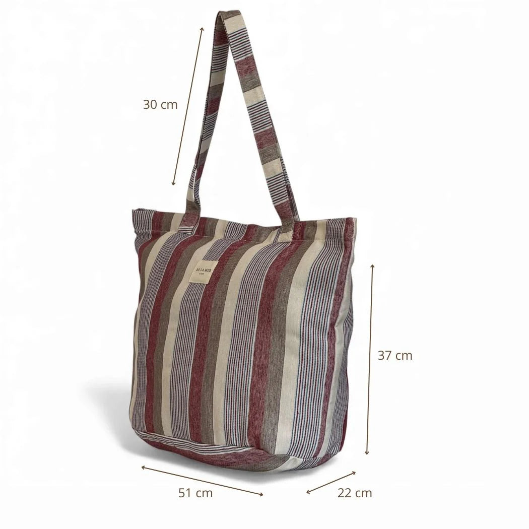 Grote Shopper met rits BOSQUE
