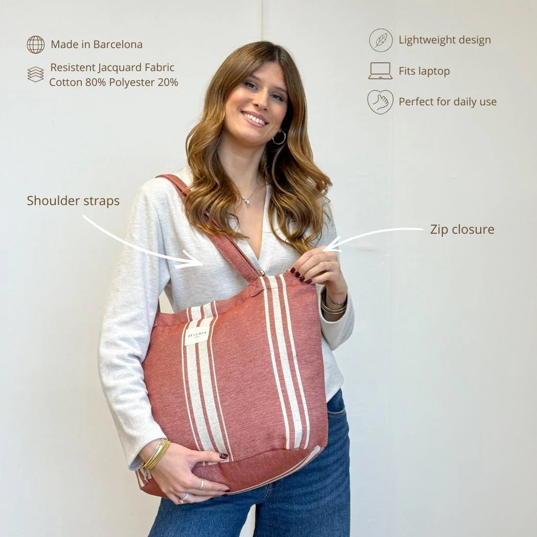 Grote Shopper met rits CALIDO