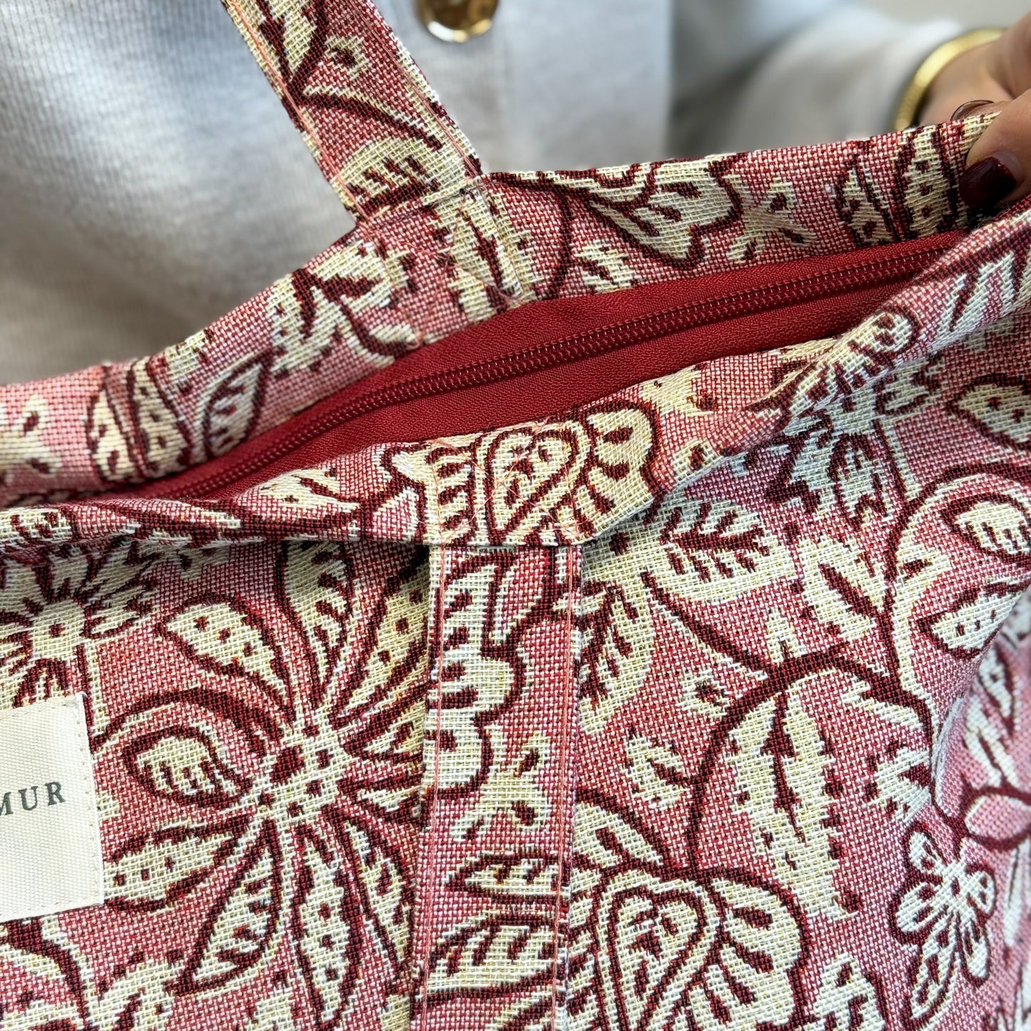 Grote Shopper met rits CAME