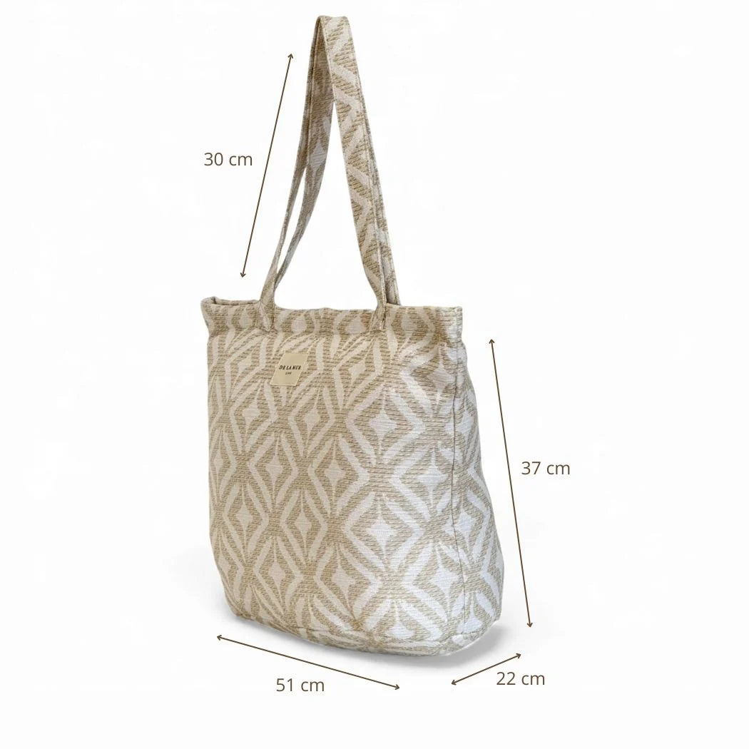 Grote Shopper met rits CAMPO