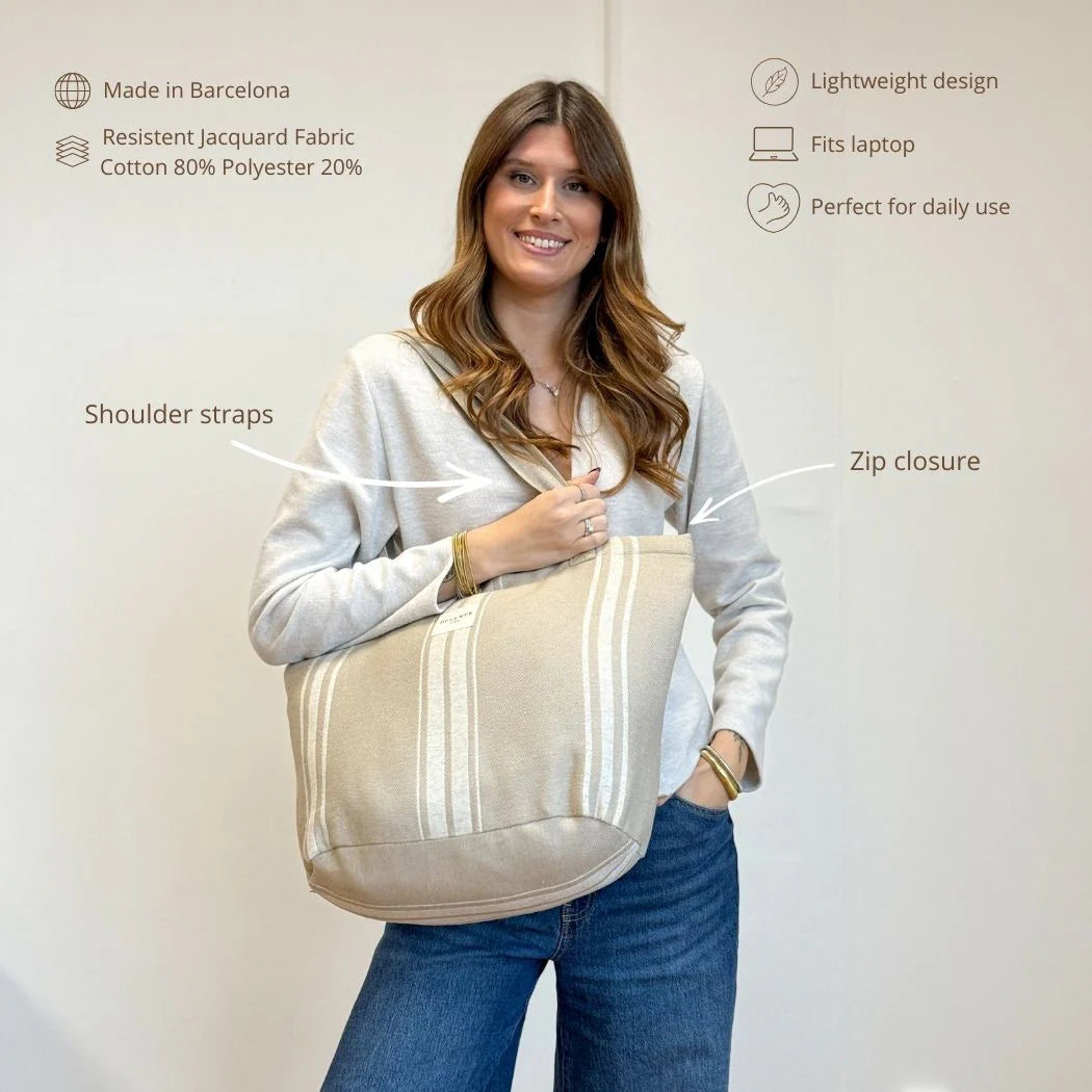 Grote Shopper met rits CARRE