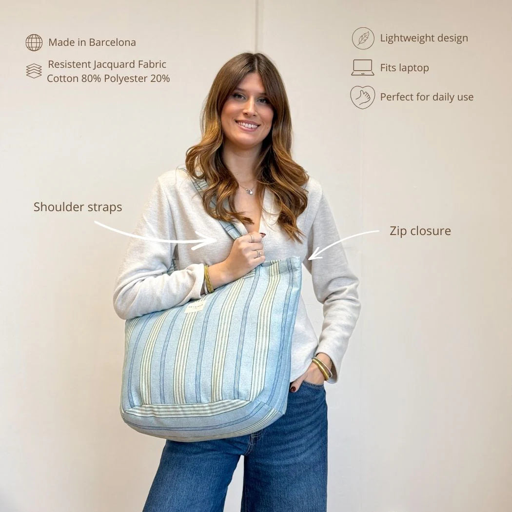 Grote Shopper met rits CATA