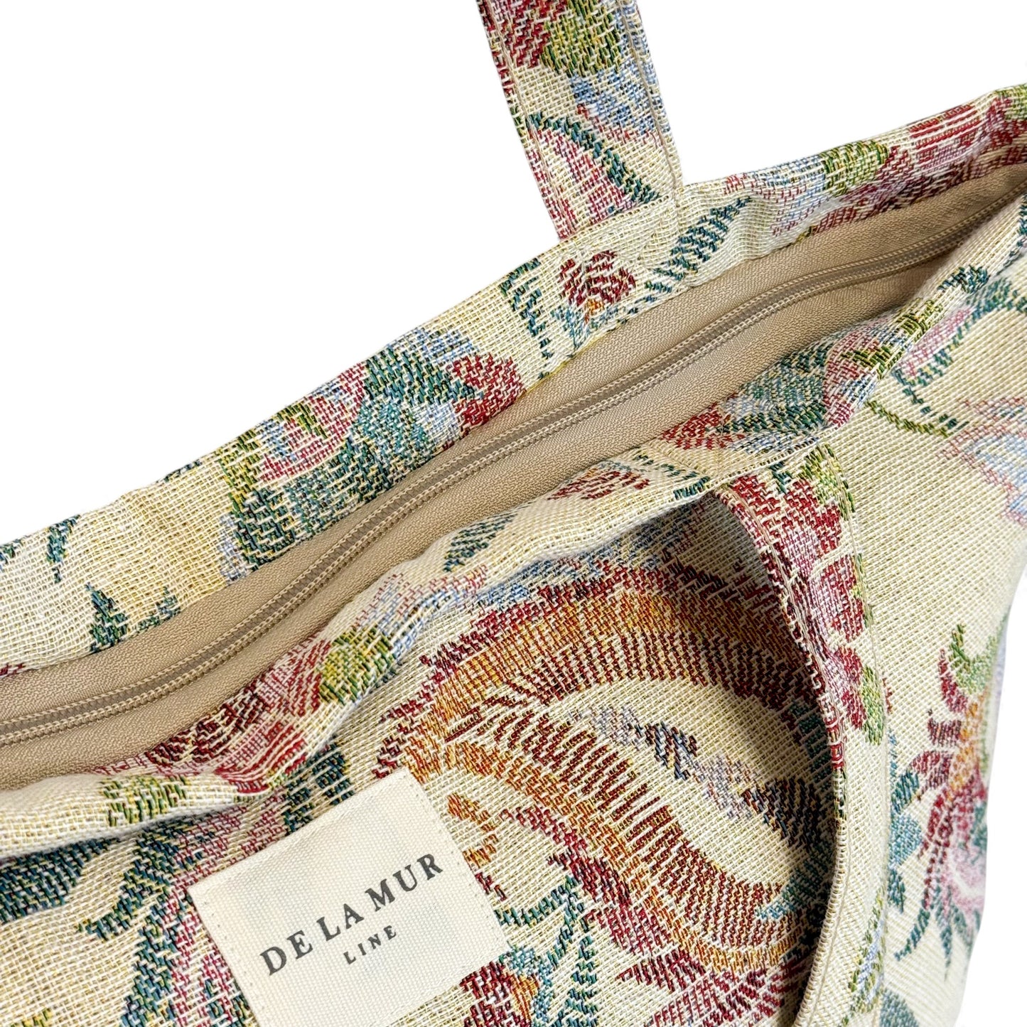 Grote Shopper met rits COLOR