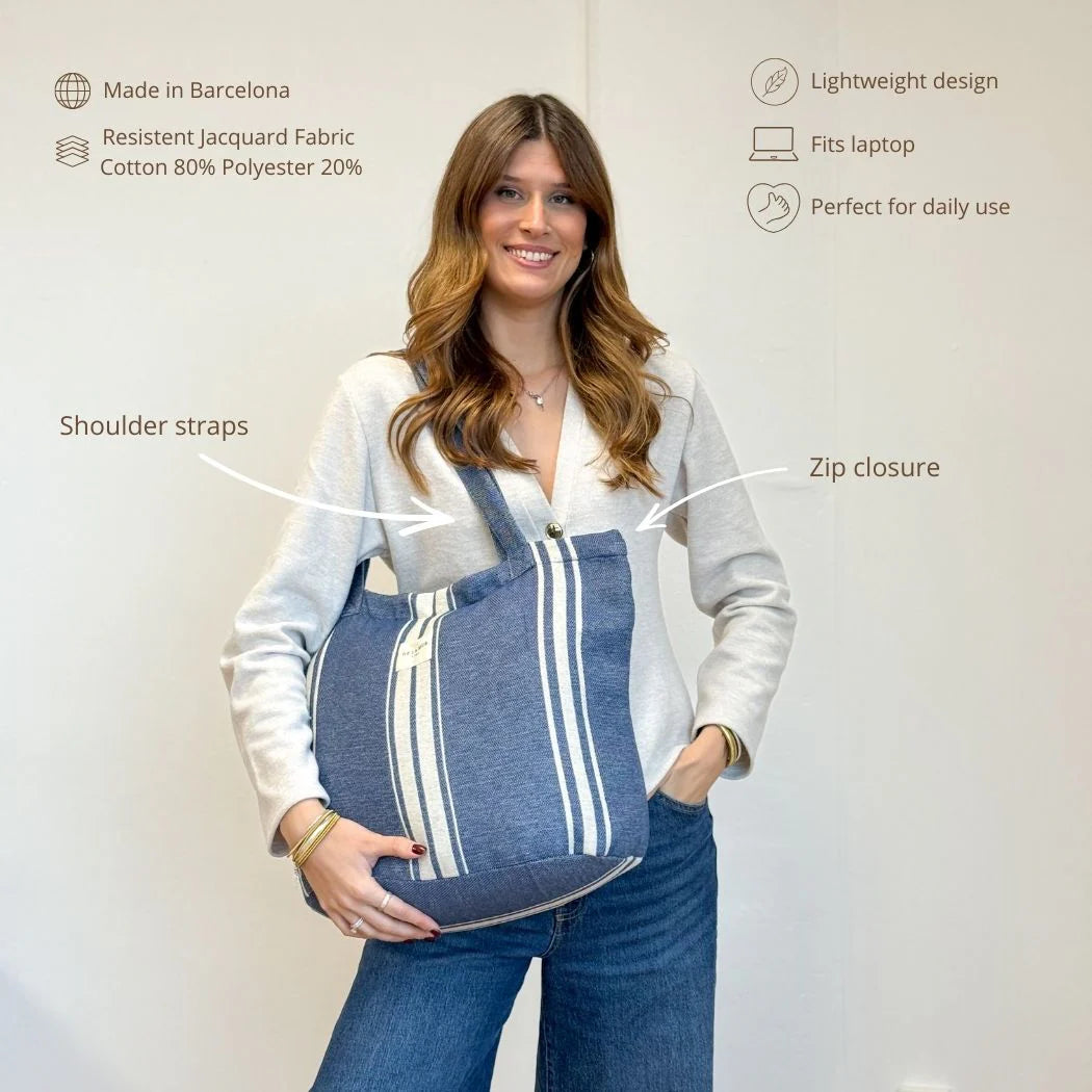 Grote Shopper met rits KARA