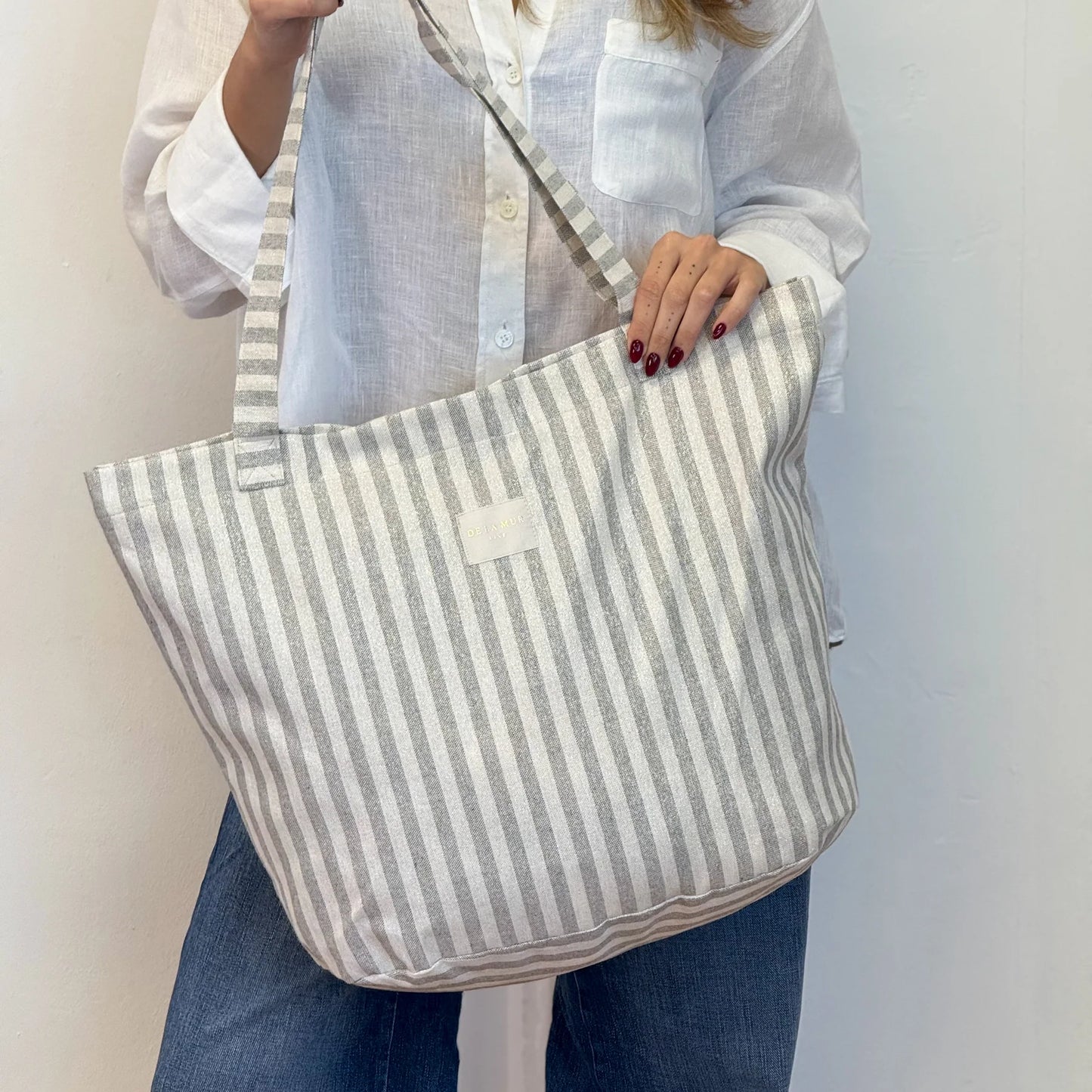 Grote Shopper met rits LUGRIS