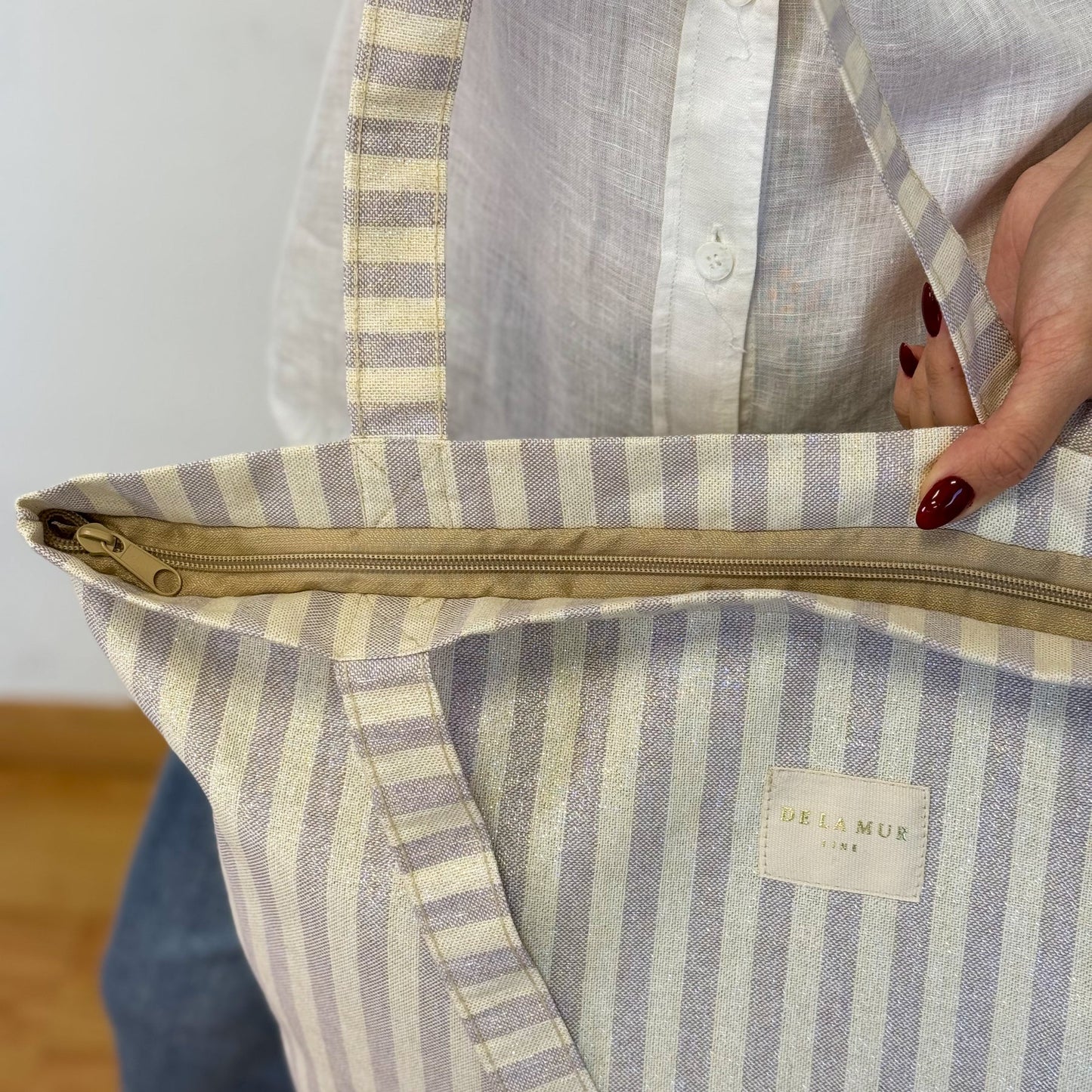 Grote Shopper met rits LULIL