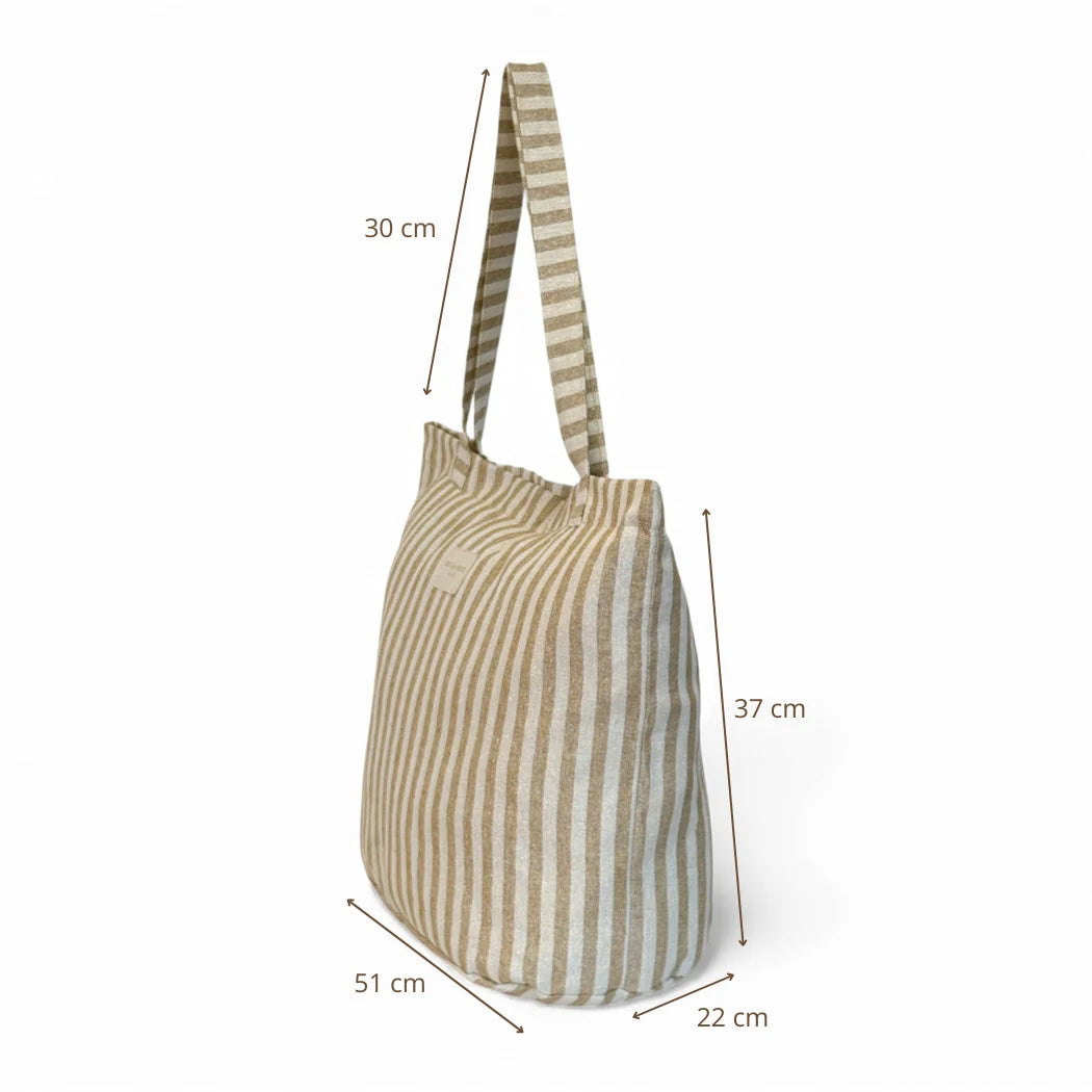 Grote Shopper met rits LUMOS