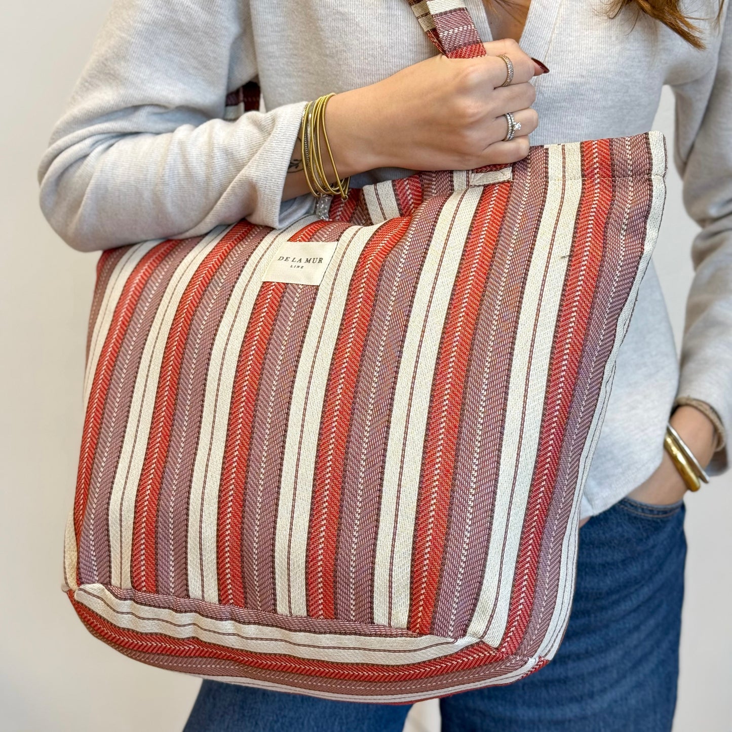 Grote Shopper met rits MAKE
