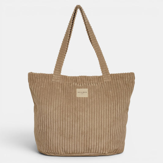 Großer Shopper mit Reißverschluss MOKA