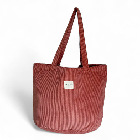 Grote Shopper met rits CORAL