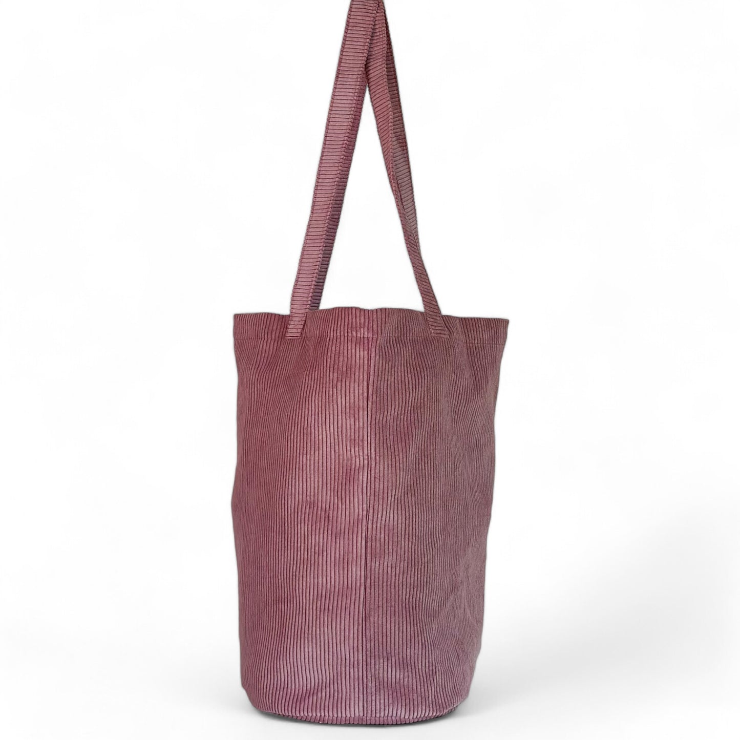 Mom Bag Shopper ribstof roze