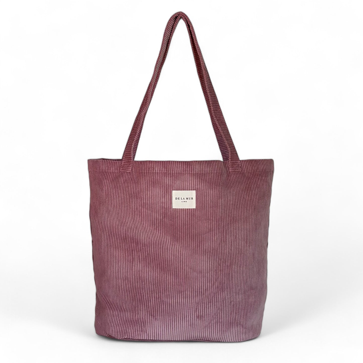 Mom Bag Shopper ribstof roze