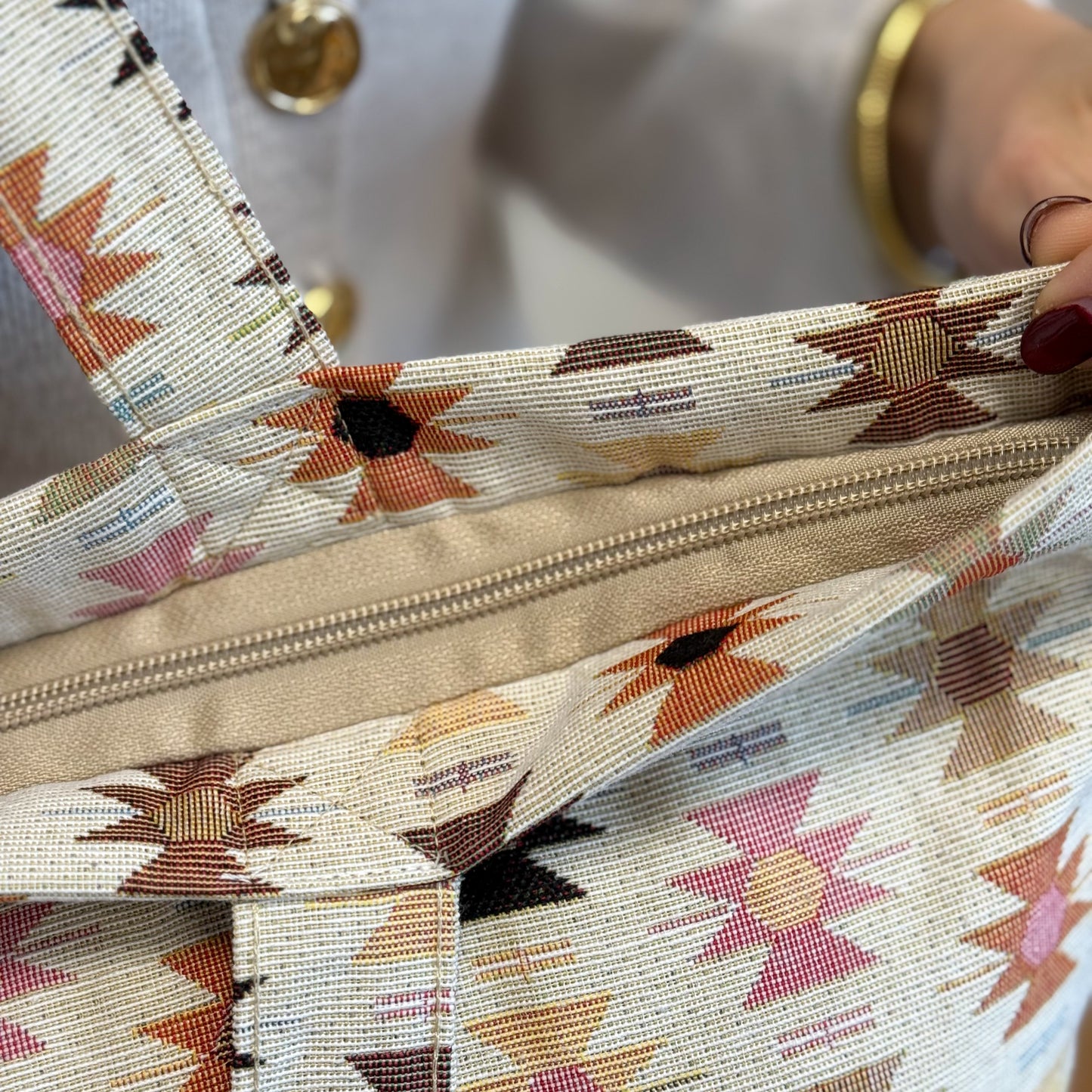 Grote Shopper met rits ROYAL