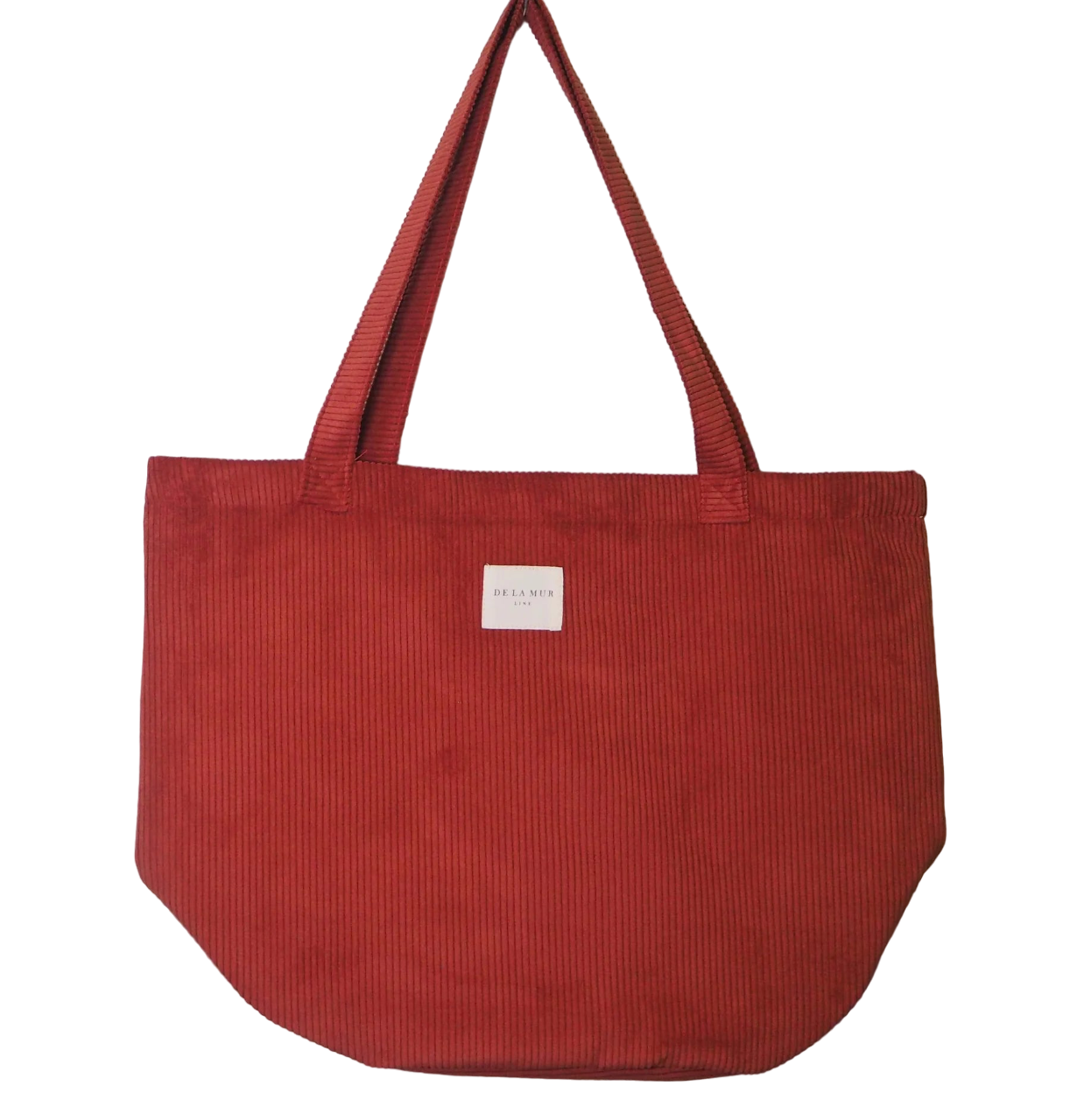 Grote Shopper De La Mur Line Rib RED