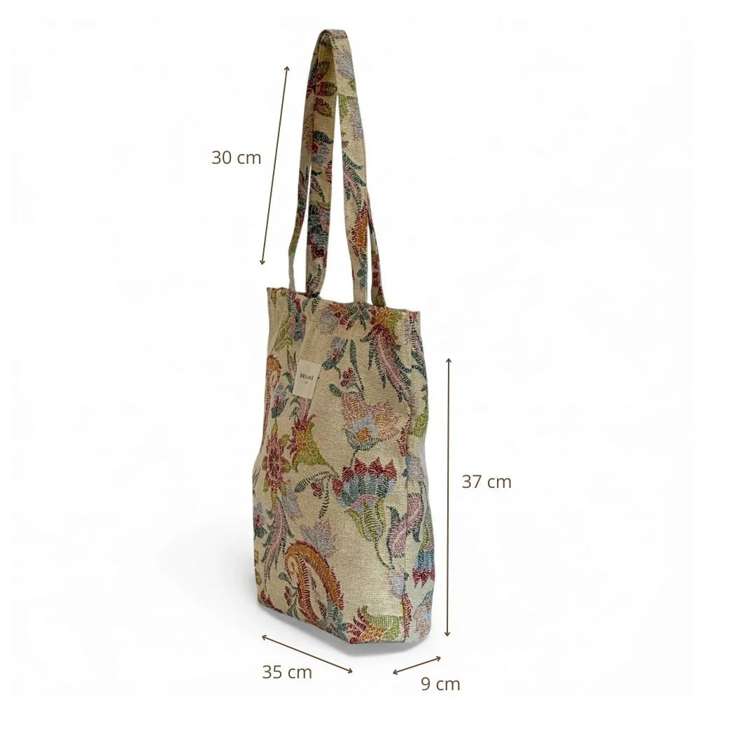 Tote Bag met rits COLOR