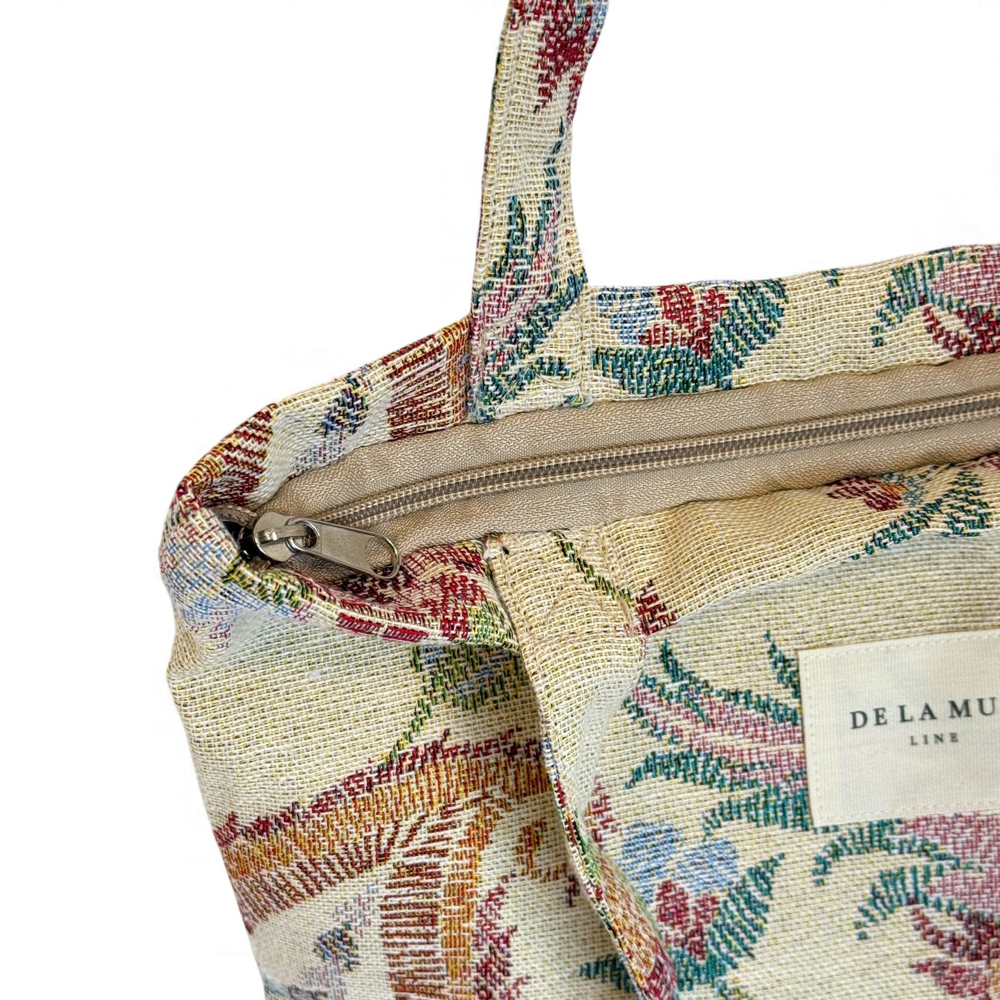 Tote Bag met rits COLOR