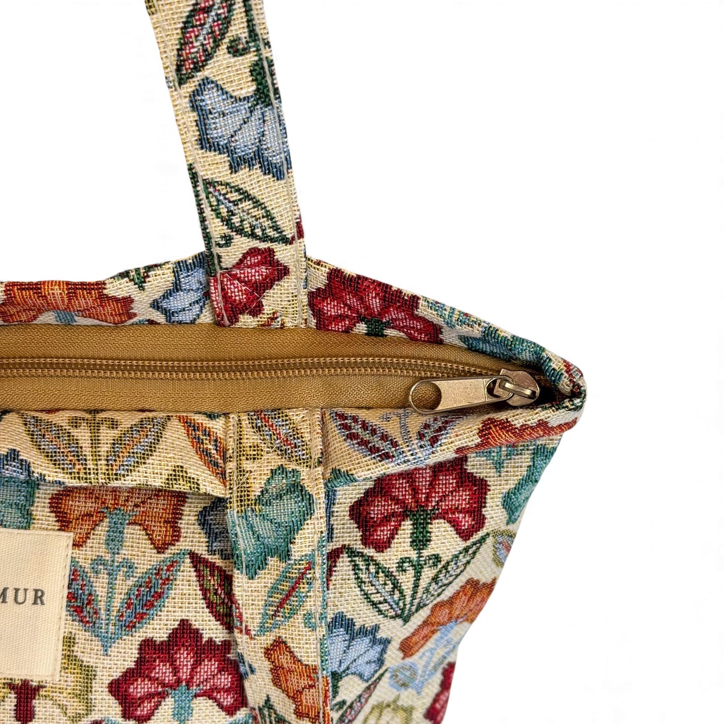 Tote Bag met rits FLORA