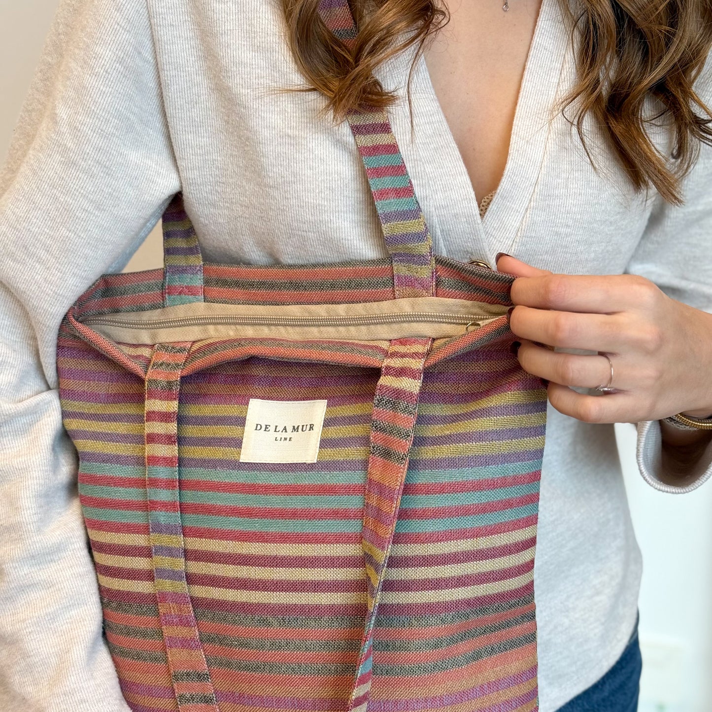 Tote Bag met rits MARIA