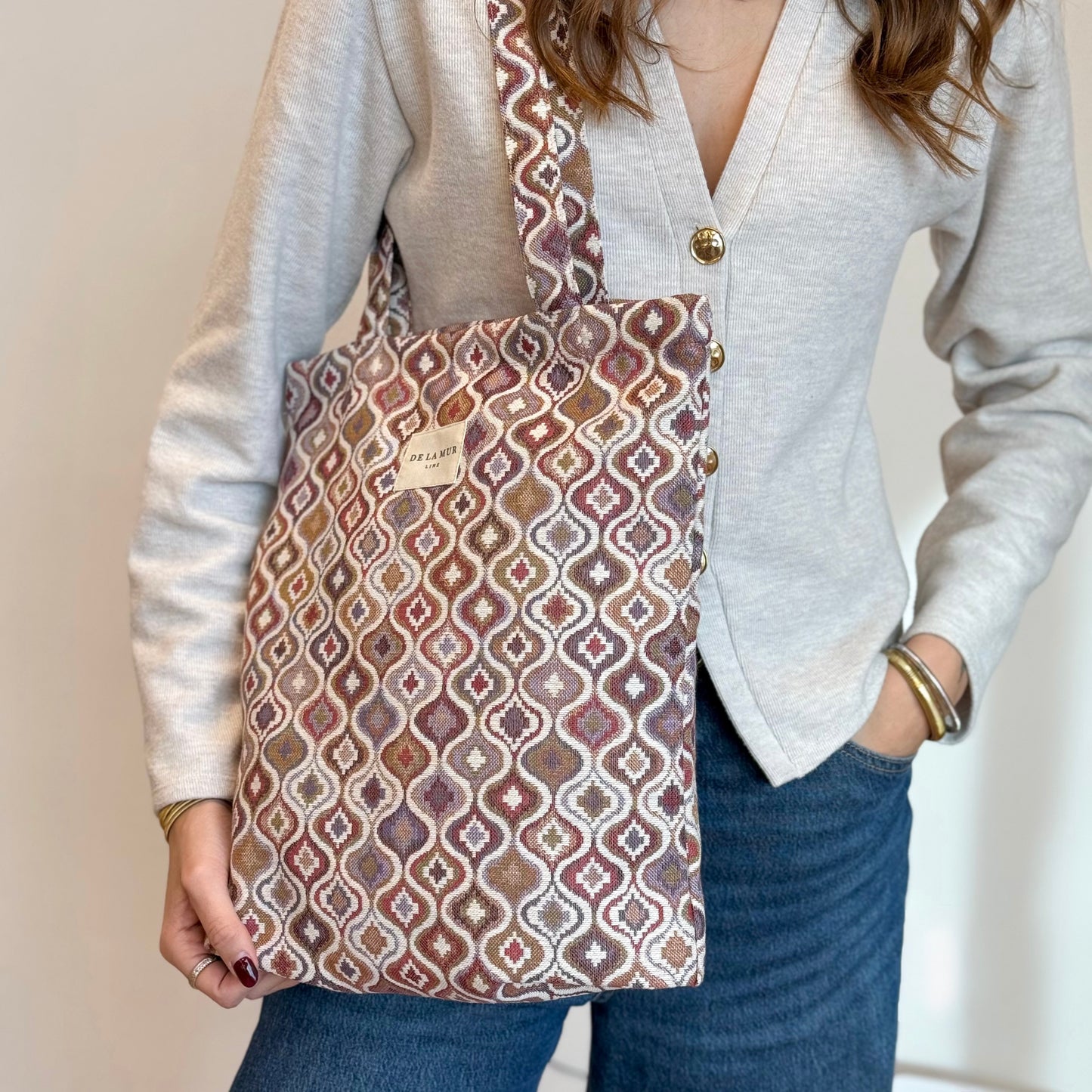 Tote Bag met rits ONDA