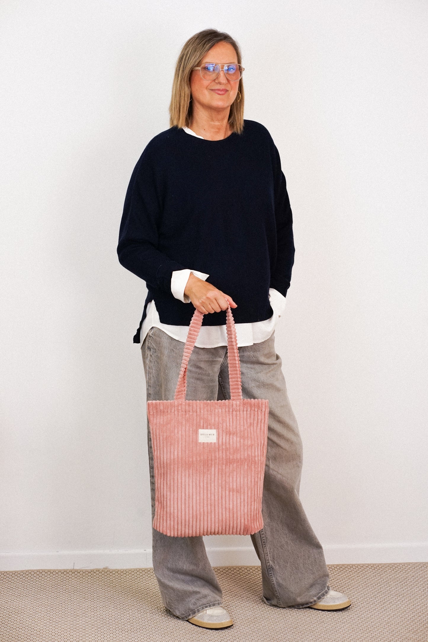 Tote Bag met rits CREPE