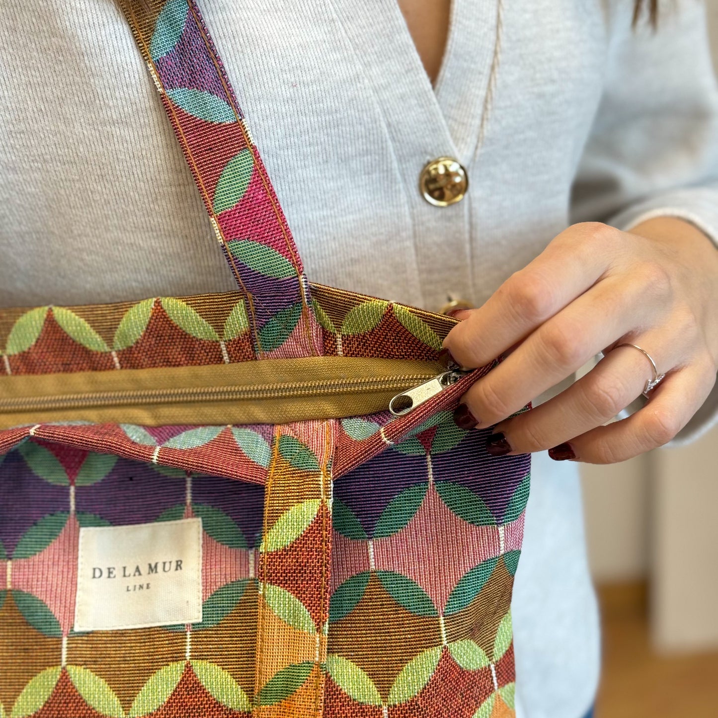 Tote Bag met rits SAL
