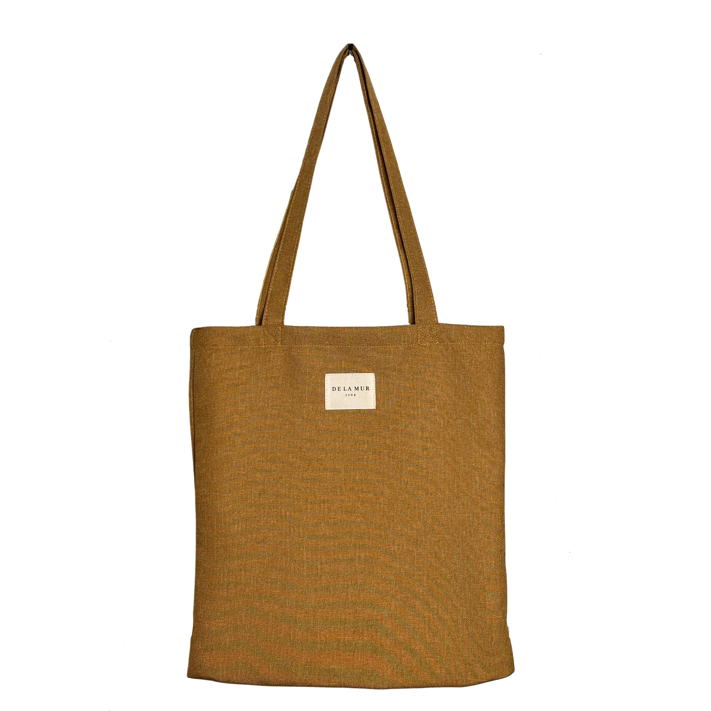 Tote Bag De La Mur Line LUCA mosterdgeel