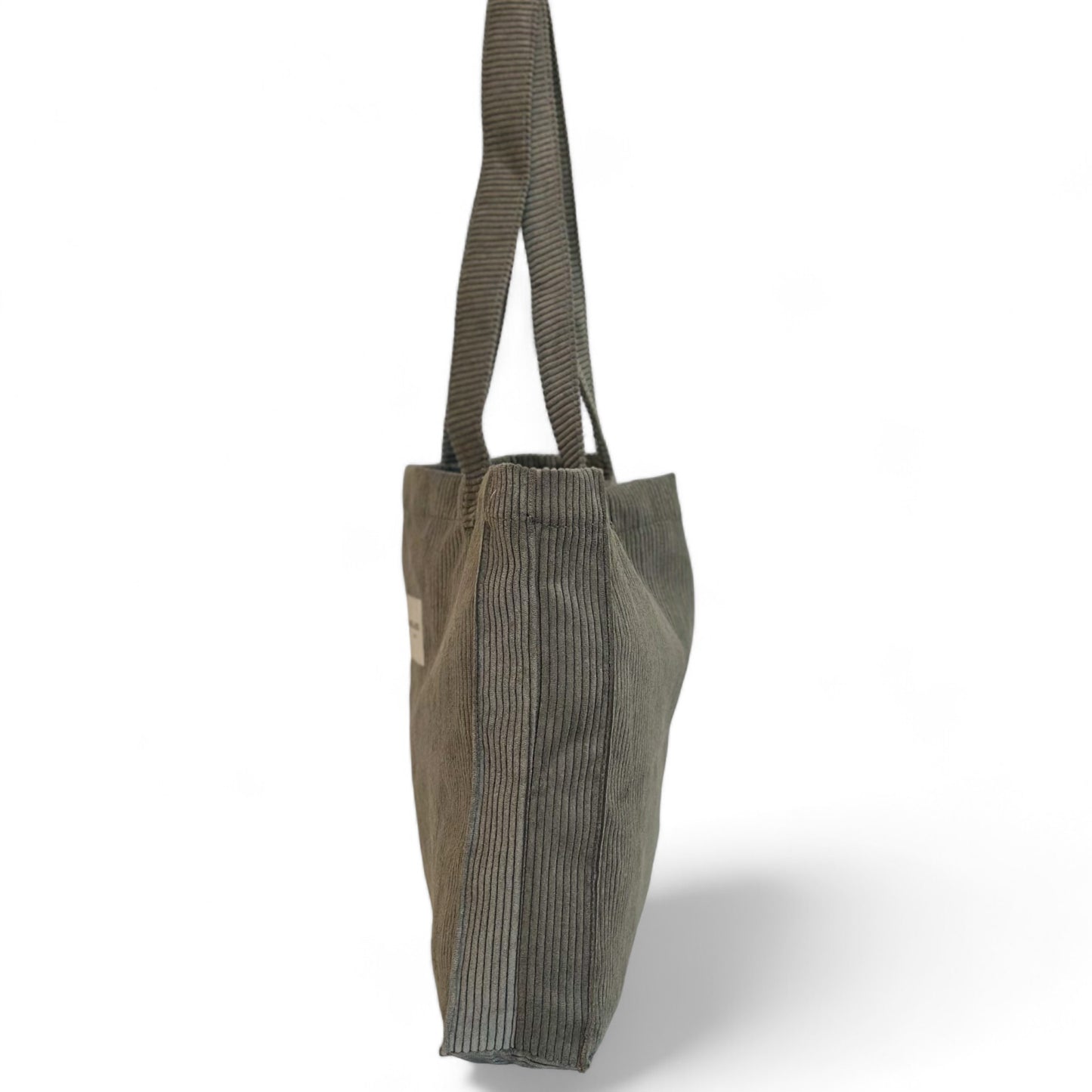 Rechthoekige Shopper Rib ASH