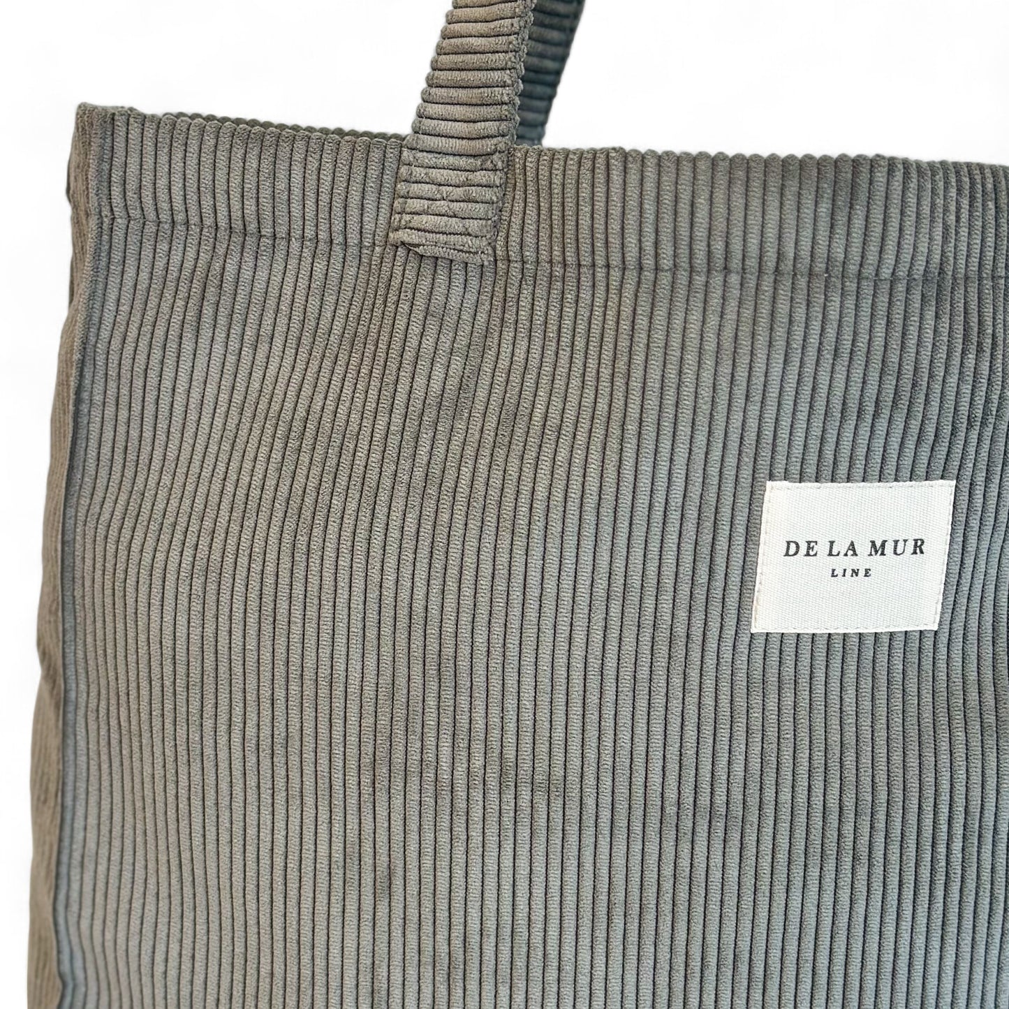 Rechthoekige Shopper Rib ASH