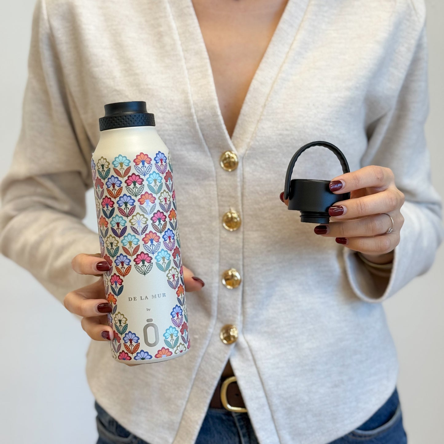 Drinkfles De La Mur Line x Runbott FLORA