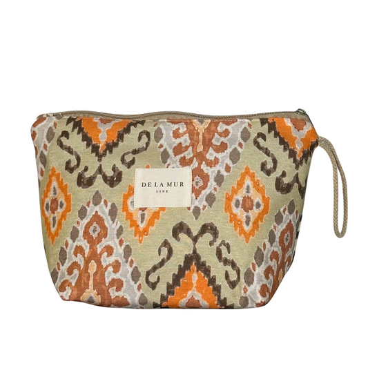 Beauty Bag Grande De La Mur Line IKAT